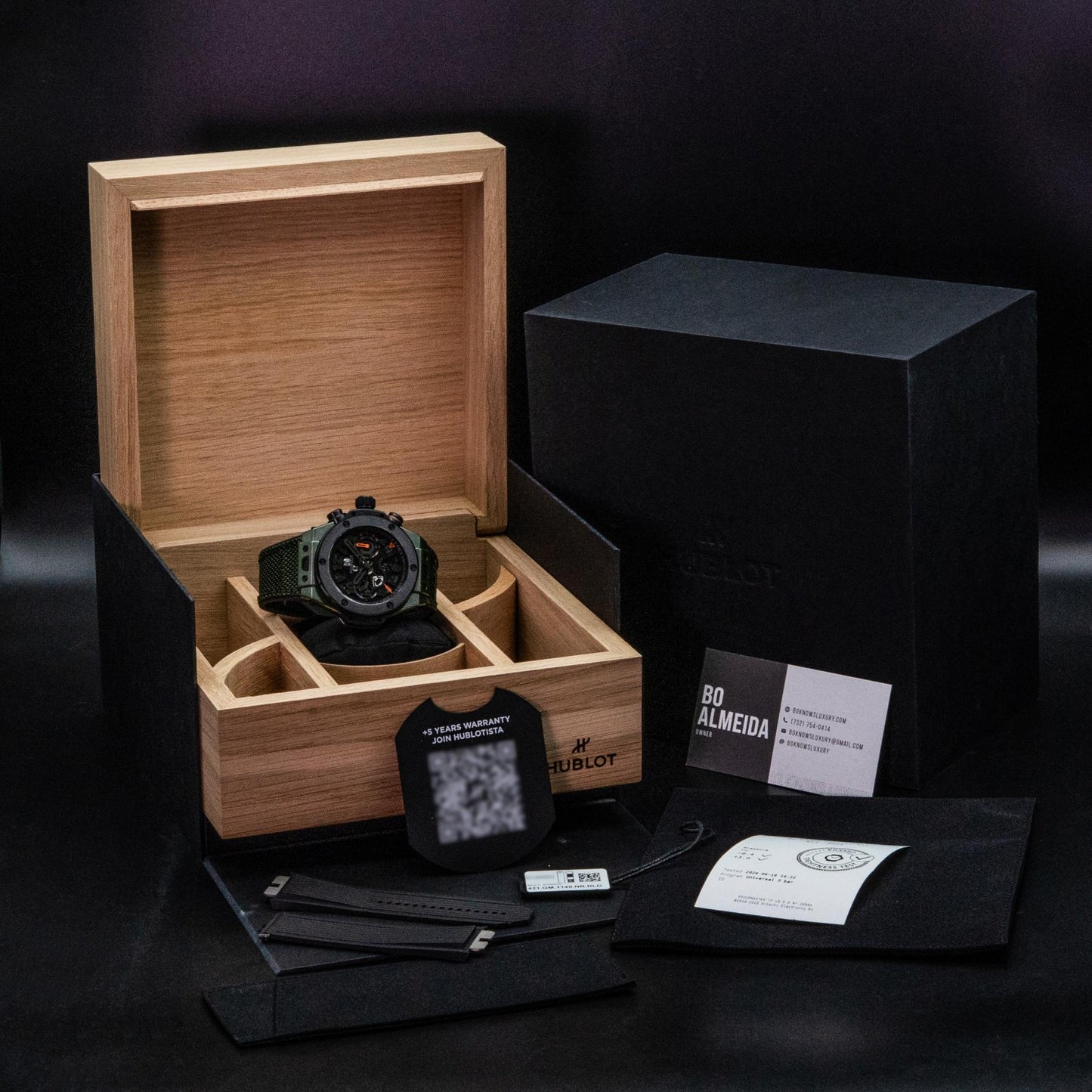 Hublot Big Bang Reloaded Dark Green Ceramic 421.GM.1149.NR.RLD 44mm Box 2026