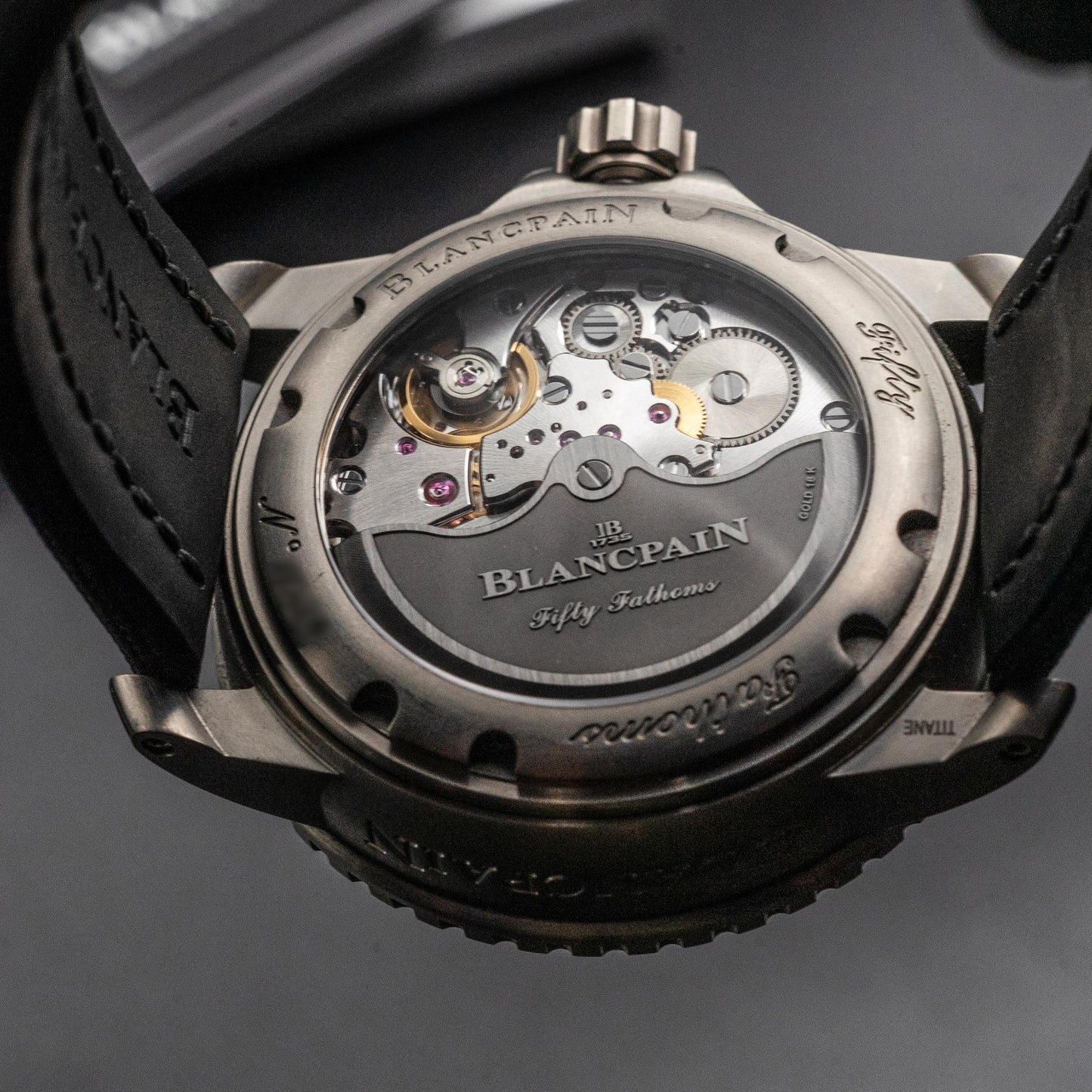 Blancpain Fifty Fathoms Grande Date 5050-12B30-B52A 45mm Titanium 2022