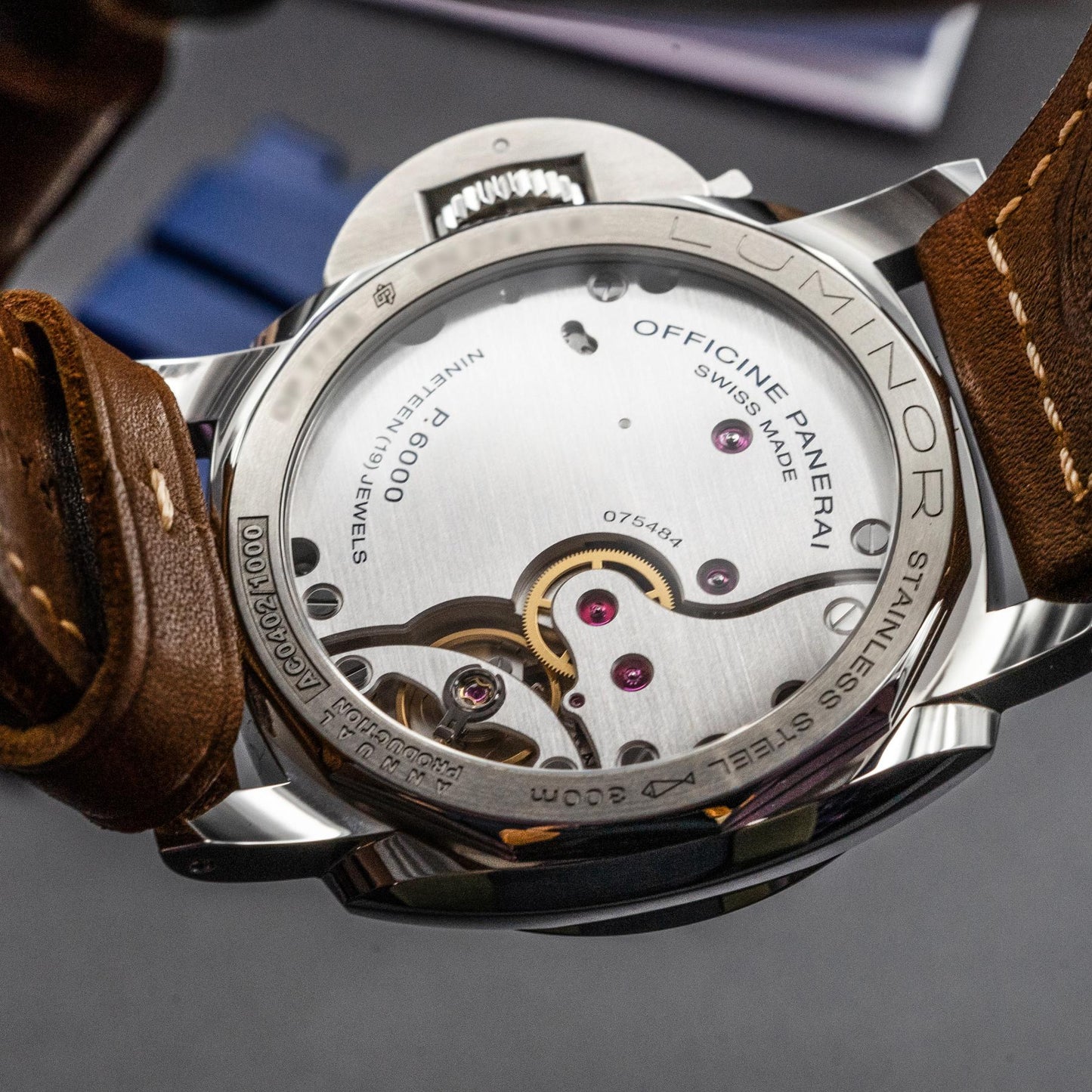 Panerai Luminor Destro PAM01732 44mm Steel Blue Dial Box Papers 2026