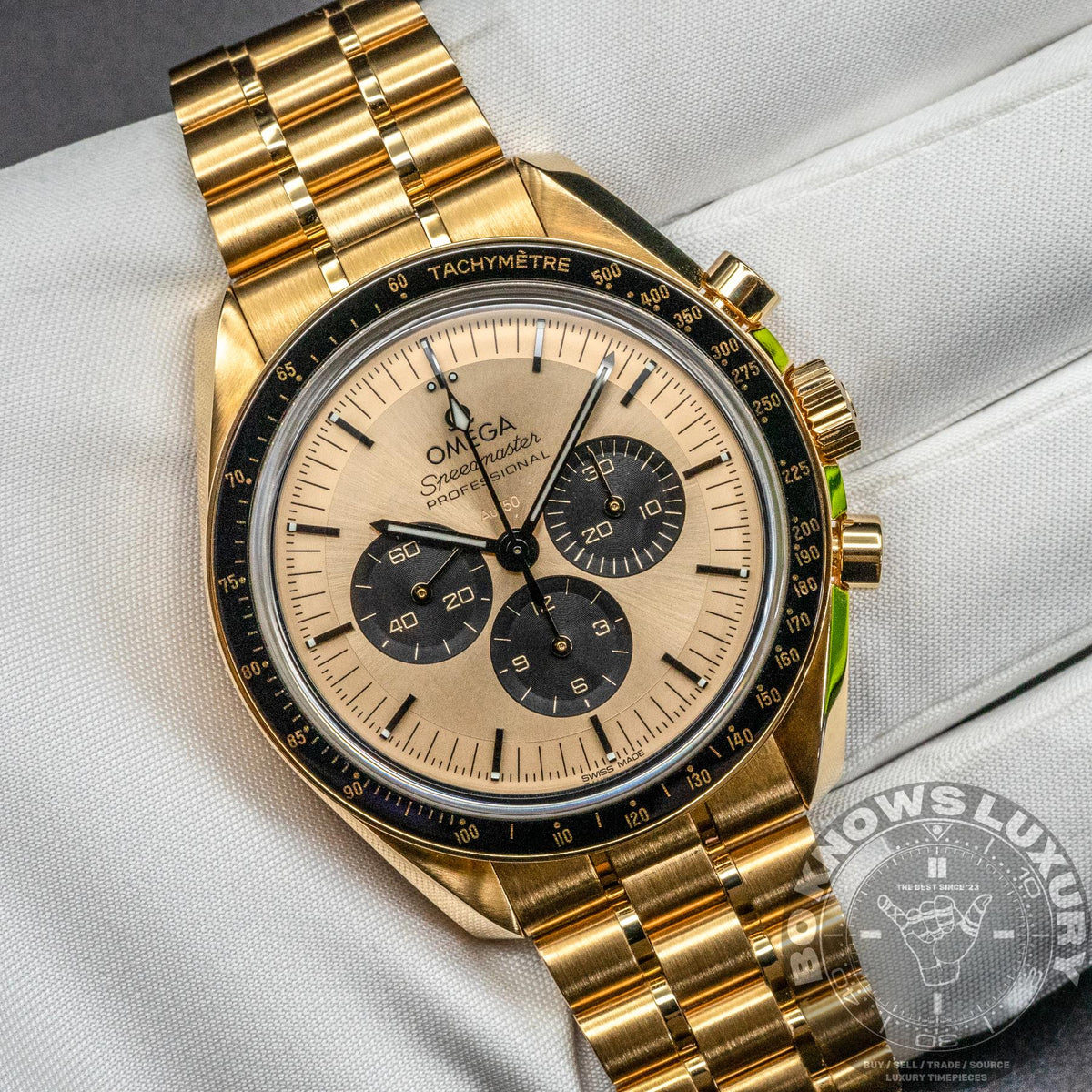 Omega Speedmaster Moonwatch 310.60.42.50.99.002 42mm 18K Gold Box Papers 2023
