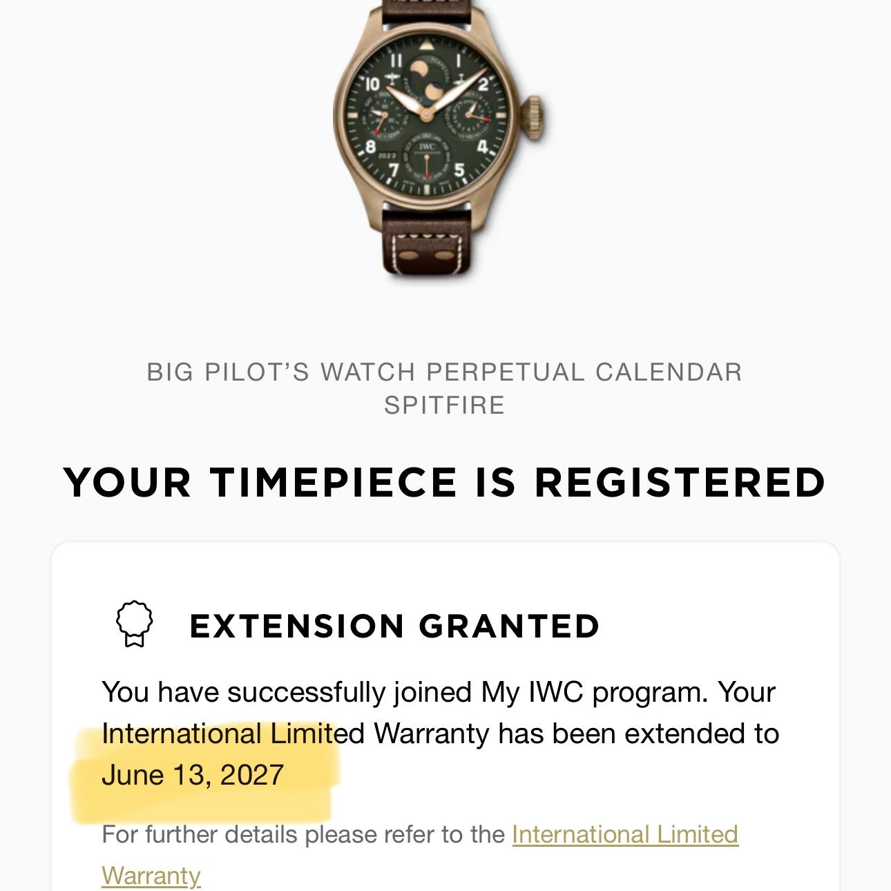 IWC Big Pilot Perpetual Calendar Spitfire Bronze 46.2mm Green IW503601
