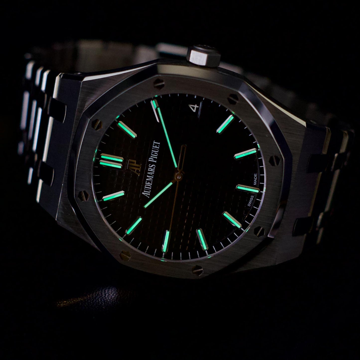 Audemars Piguet Royal Oak 15500ST Black Dial 41mm Steel 2020 Full Set