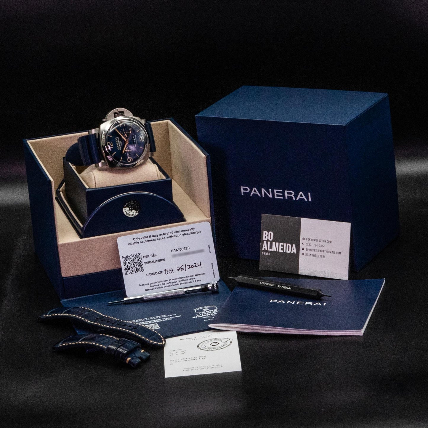 Panerai Luminor Equation Of Time PAM00670 47mm Titanium Box Papers 2024