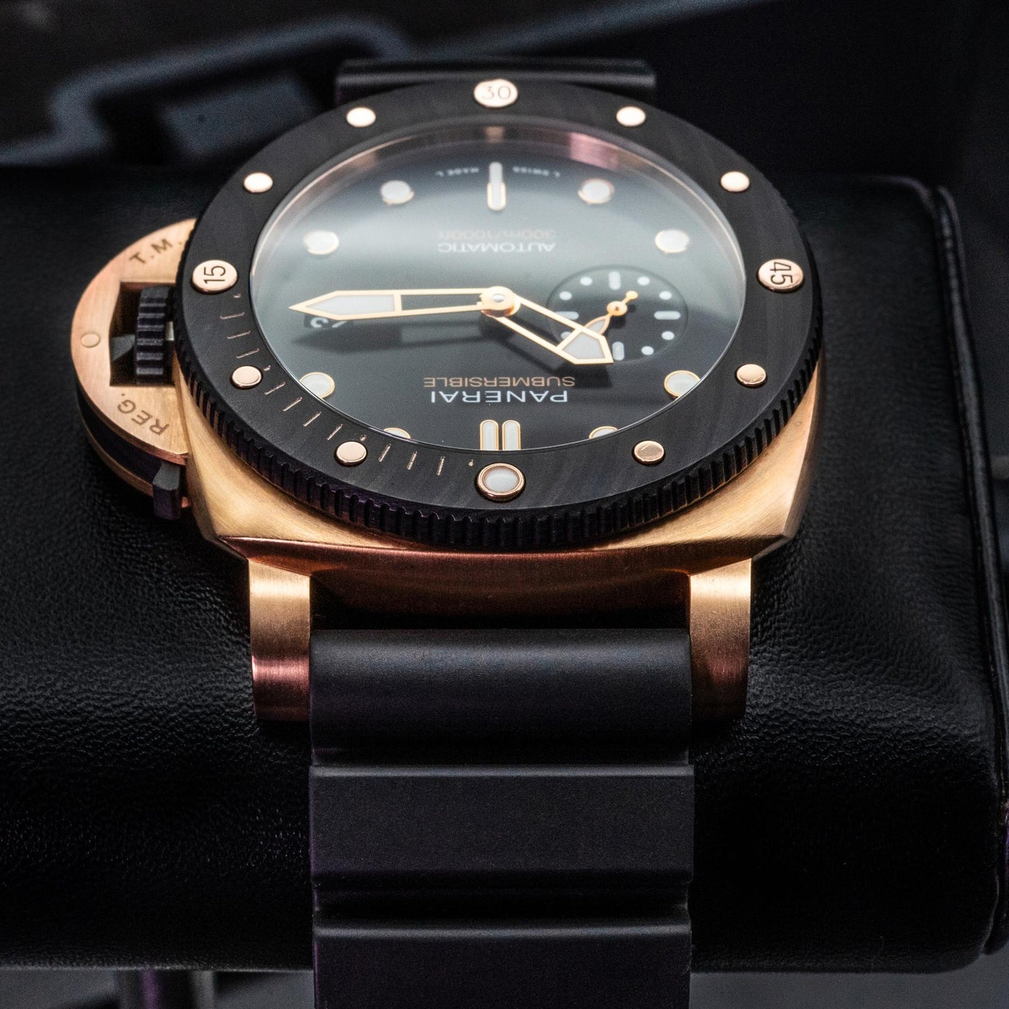 Panerai Submersible Goldtech OroCarbo PAM01070 44mm Gold Box Papers 2022