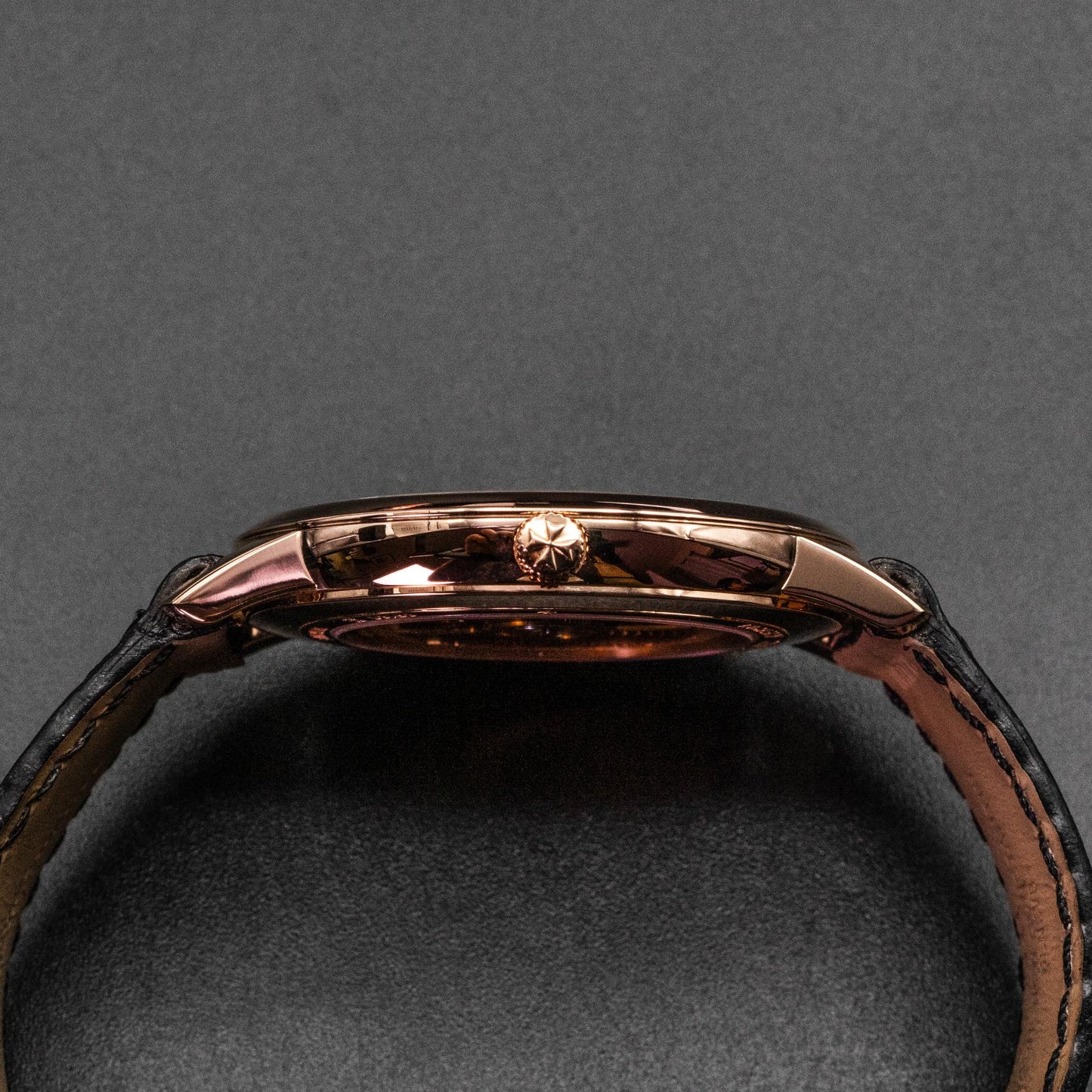 Vacheron Constantin Patrimony Automatic 85180/000R-9232 Rose Gold Black Dial