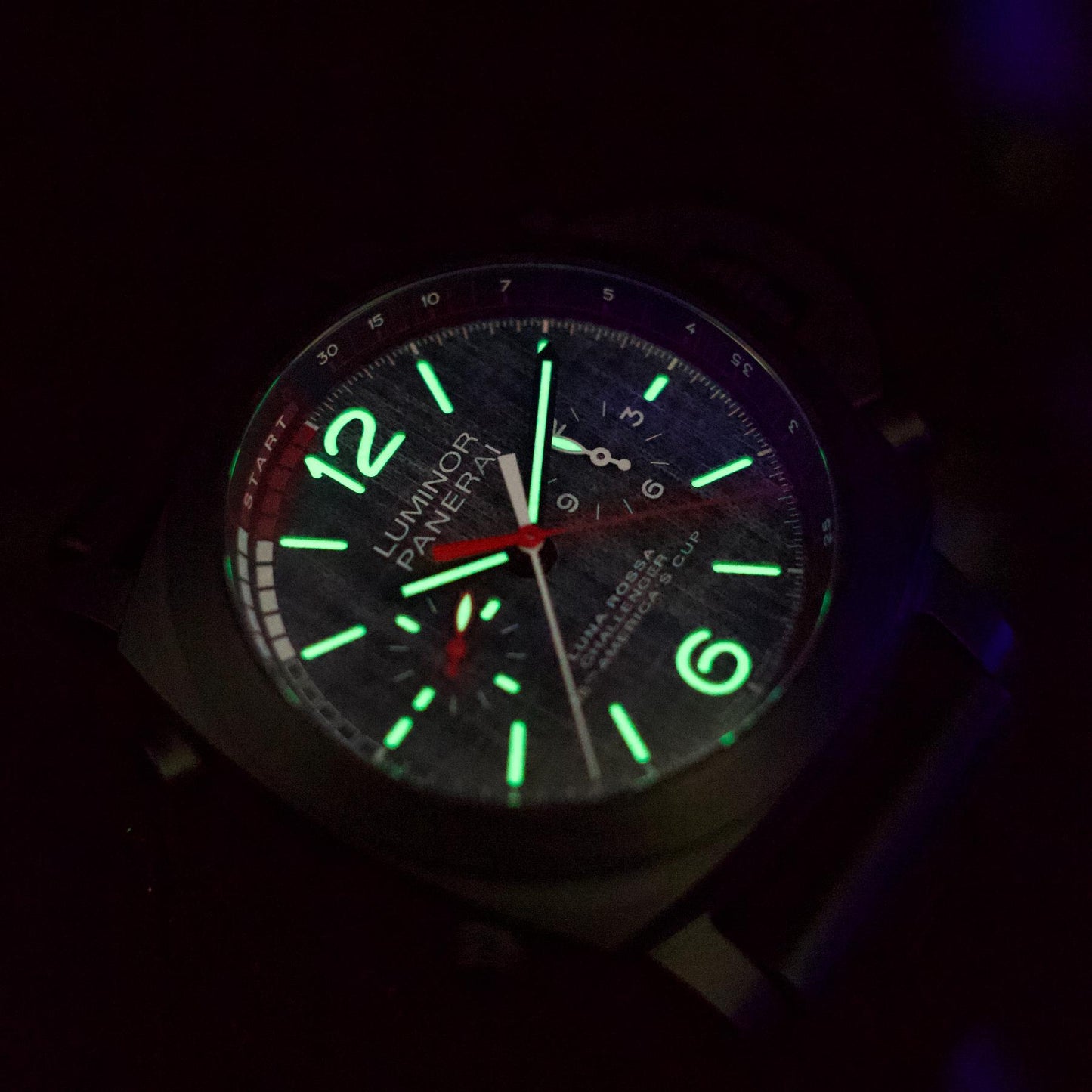 Panerai PAM01038 Luminor Luna Rossa Regatta Carbotech 47mm 2021 Full Set