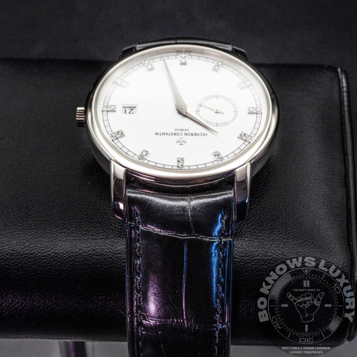 Vacheron Constantin Traditionnelle 87172/000G 38mm White Gold Box Papers 2013