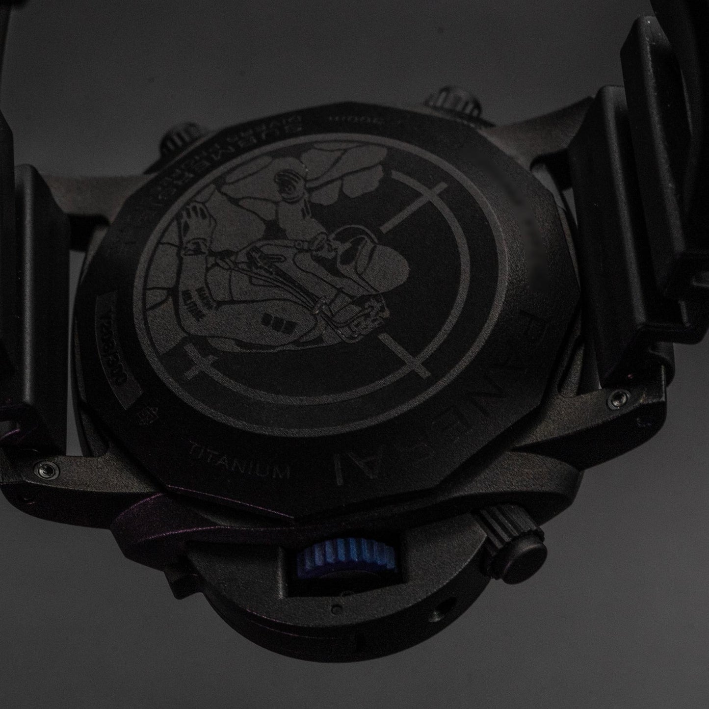 Panerai Submersible Forze Speciali PAM02239 47mm Titanium Black Dial Box Papers