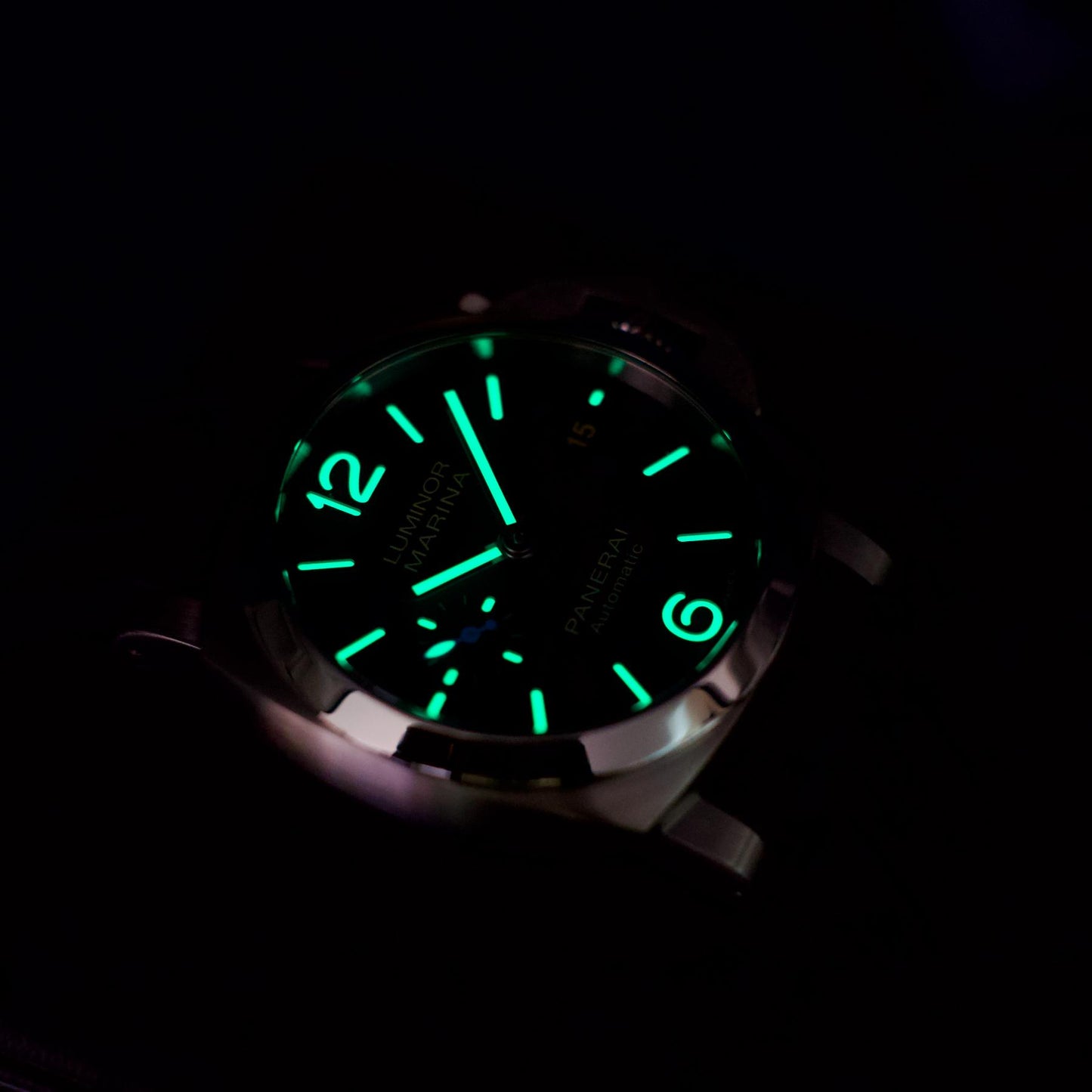 Panerai Luminor Marina PAM01372 40mm Steel Black Dial Box Papers 2025