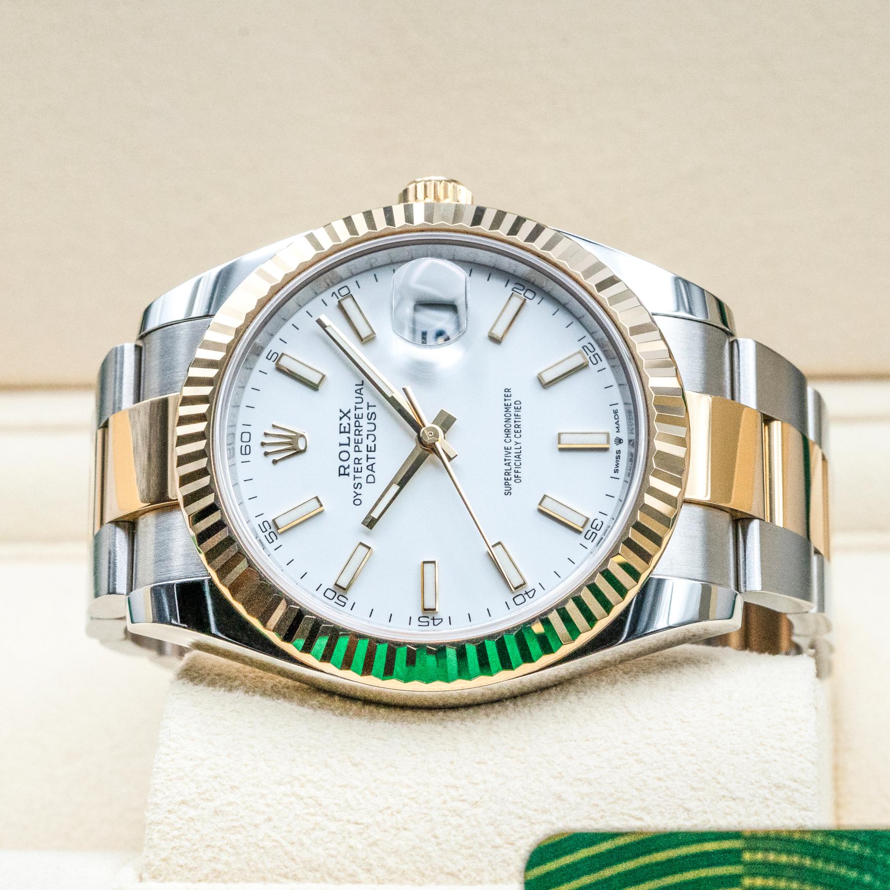 Rolex Datejust 41 126333-0001 Yellow Gold 