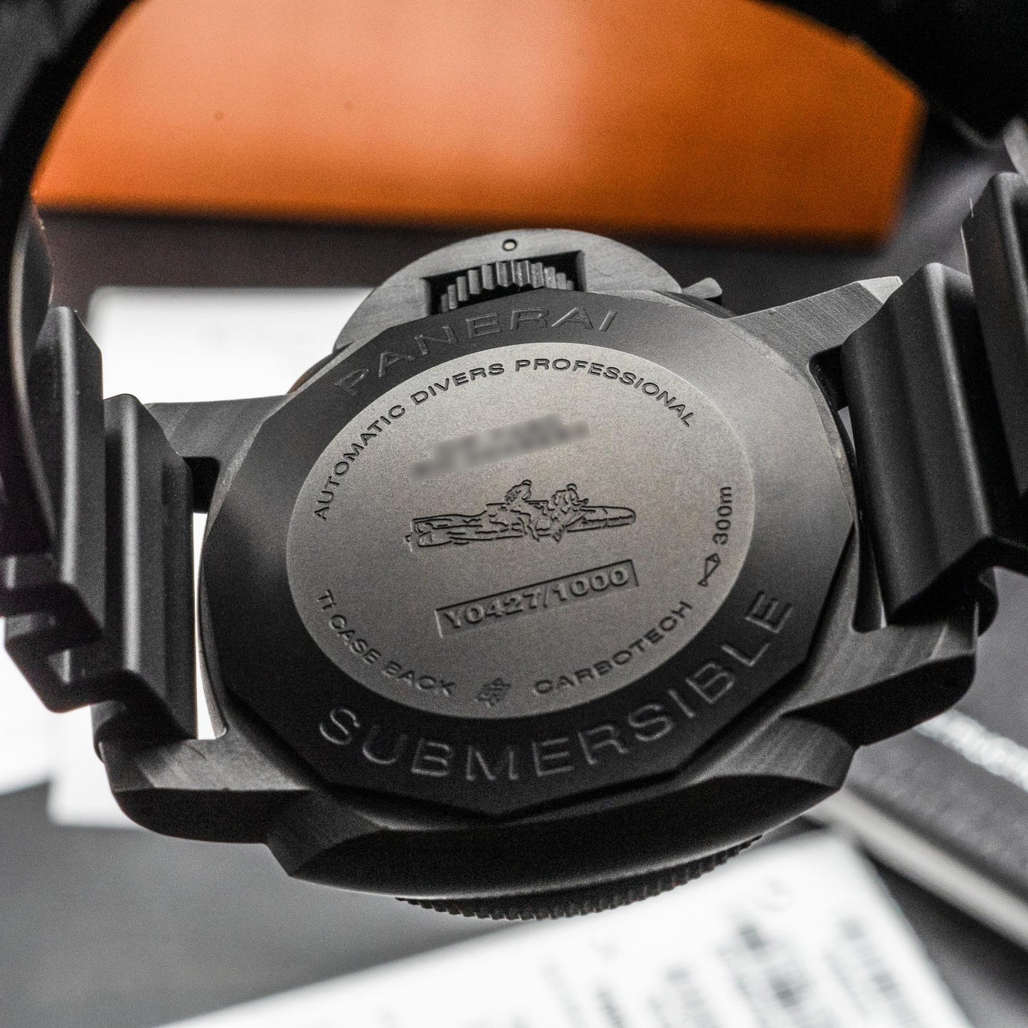 CarboTech PAM02231 42mm Black Dial