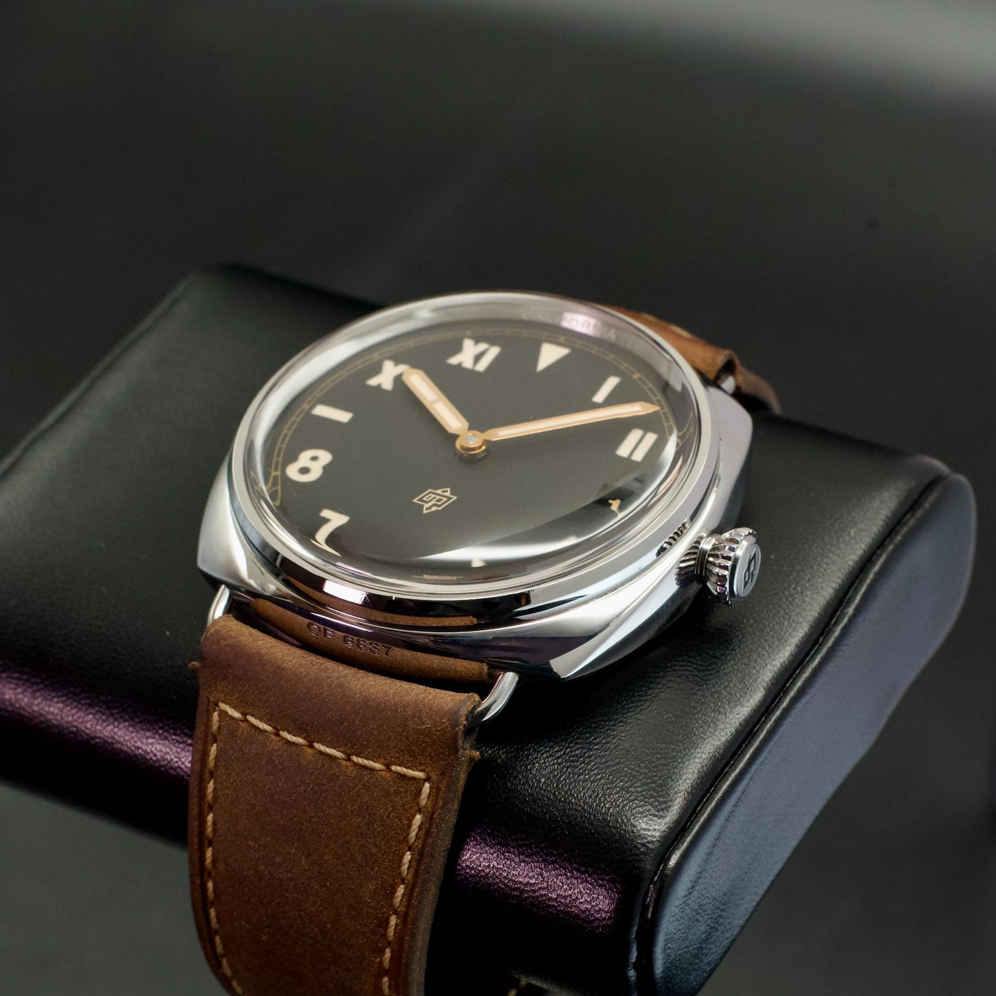 Panerai Radiomir California 3 Days Stainless Steel Black Dial PAM00424 bottom right