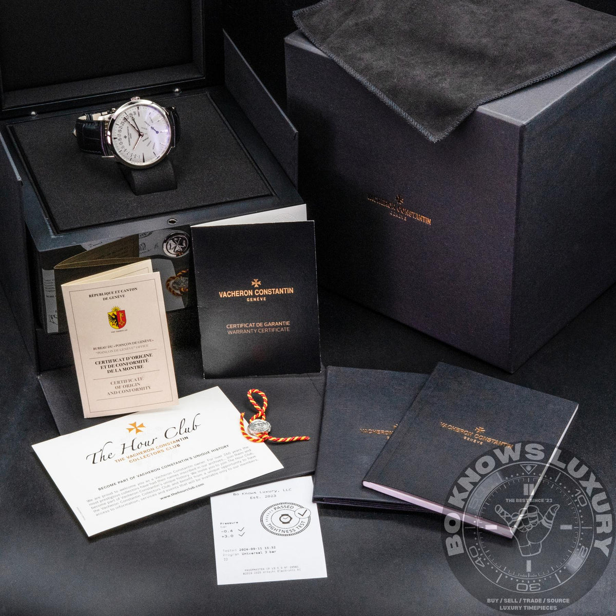 Vacheron Constantin Patrimony Retrograde 4000U/000G-B112 42.5mm White Gold Box Papers
