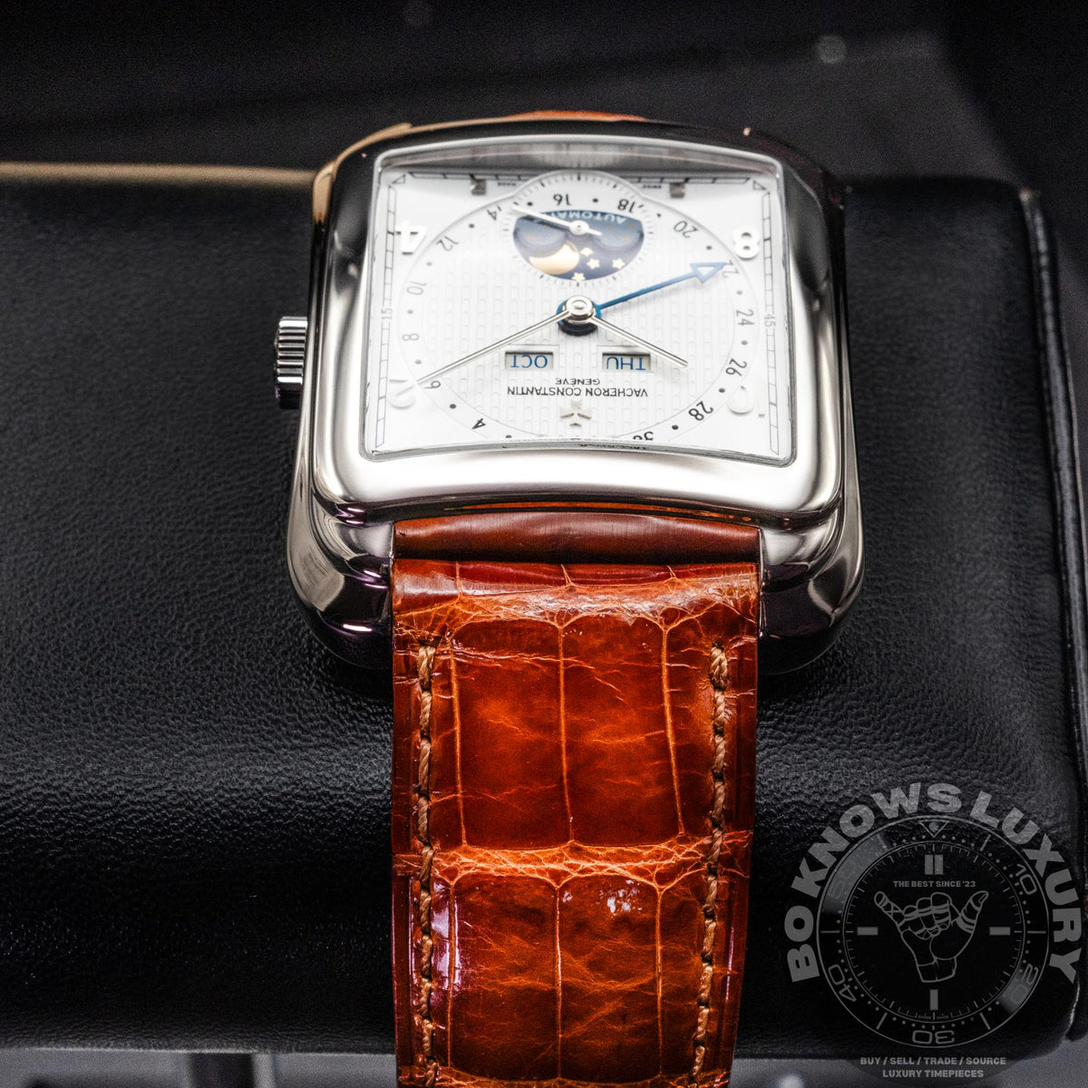 Vacheron Constantin Toledo 1952 47300/000G White Gold Moonphase Box Papers 2004