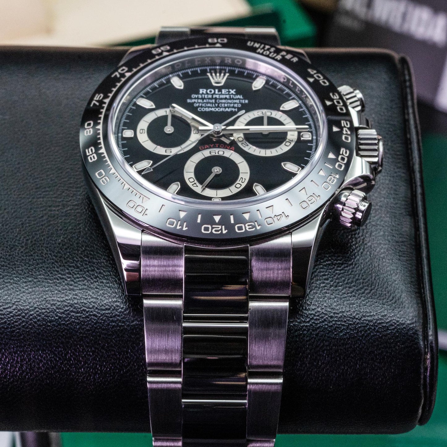 Rolex Daytona 116500LN 40mm Steel Black Dial Box Papers 2022