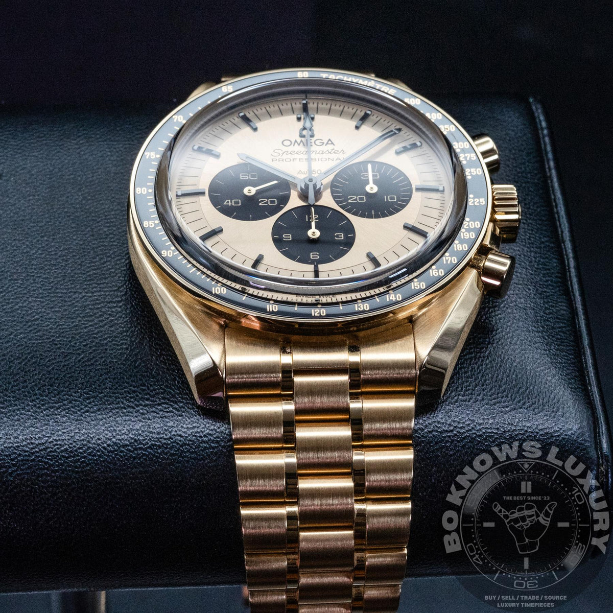 Omega Speedmaster Moonwatch 310.60.42.50.99.002 42mm 18K Gold Box Papers 2023