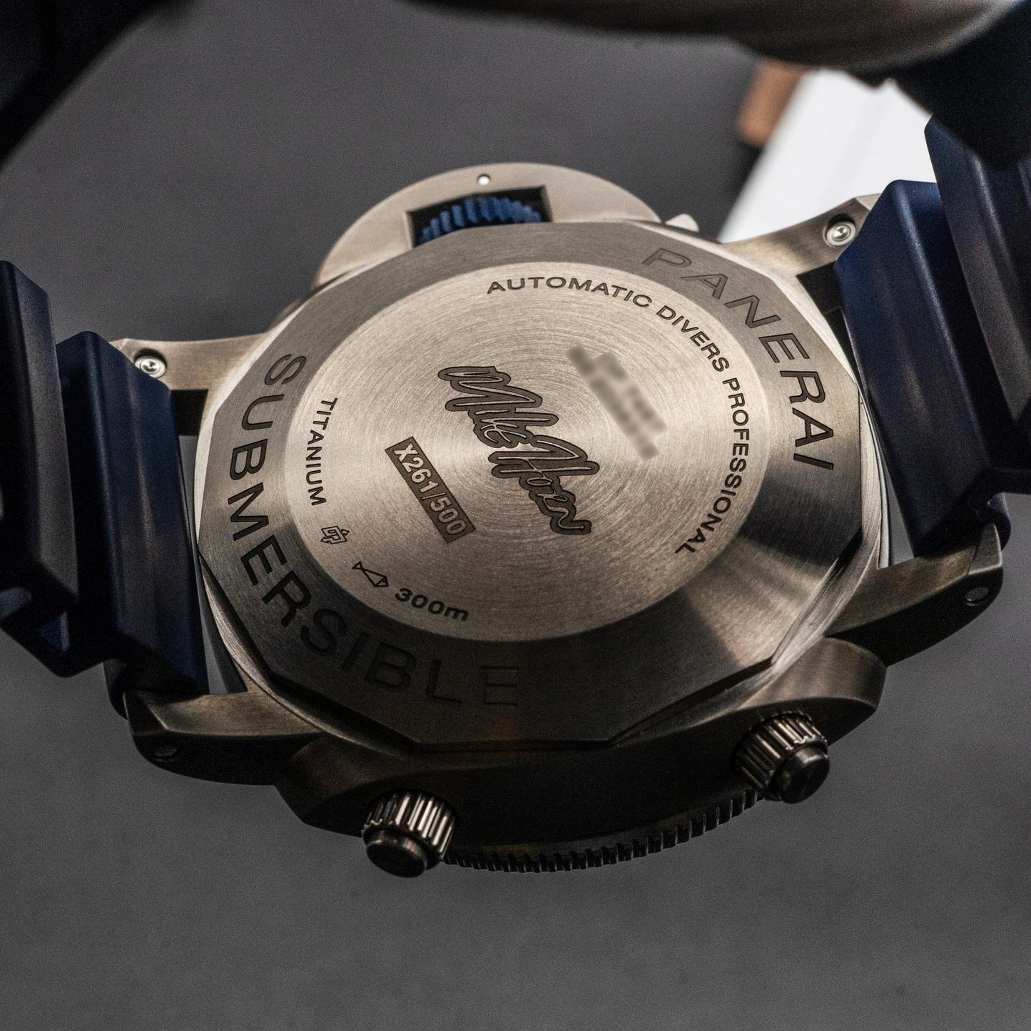 Panerai Submersible Chrono Flyback Mike Horn PAM01291 47mm Titanium Box Papers 2023