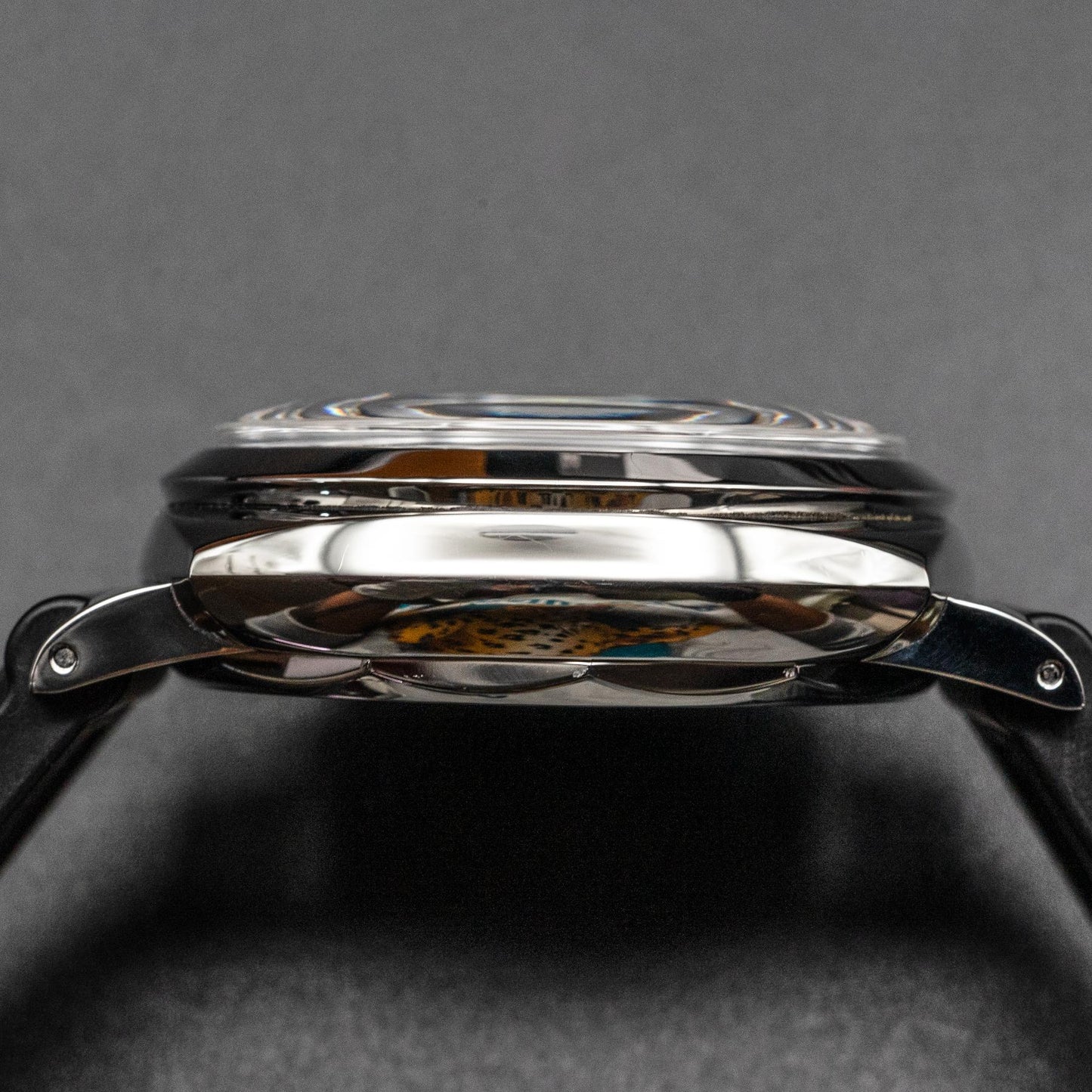 PAM00423 47mm Steel Black Dial