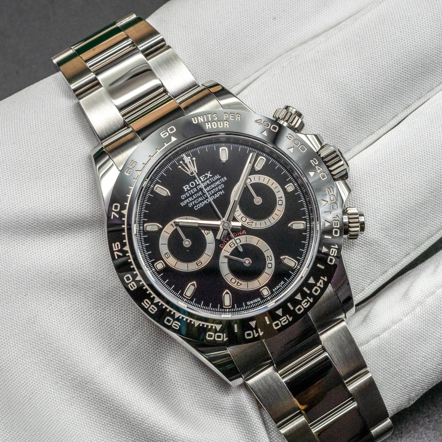 Rolex Daytona 116500LN 40mm Steel Black Dial Box Papers 2022