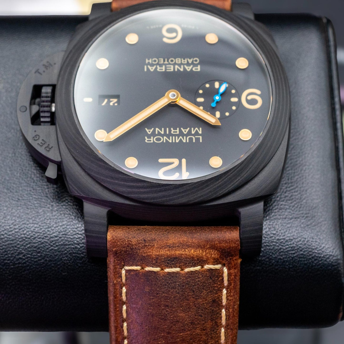 Panerai Luminor Marina 1950 Carbotech PAM00661 44mm Full Set Box Papers
