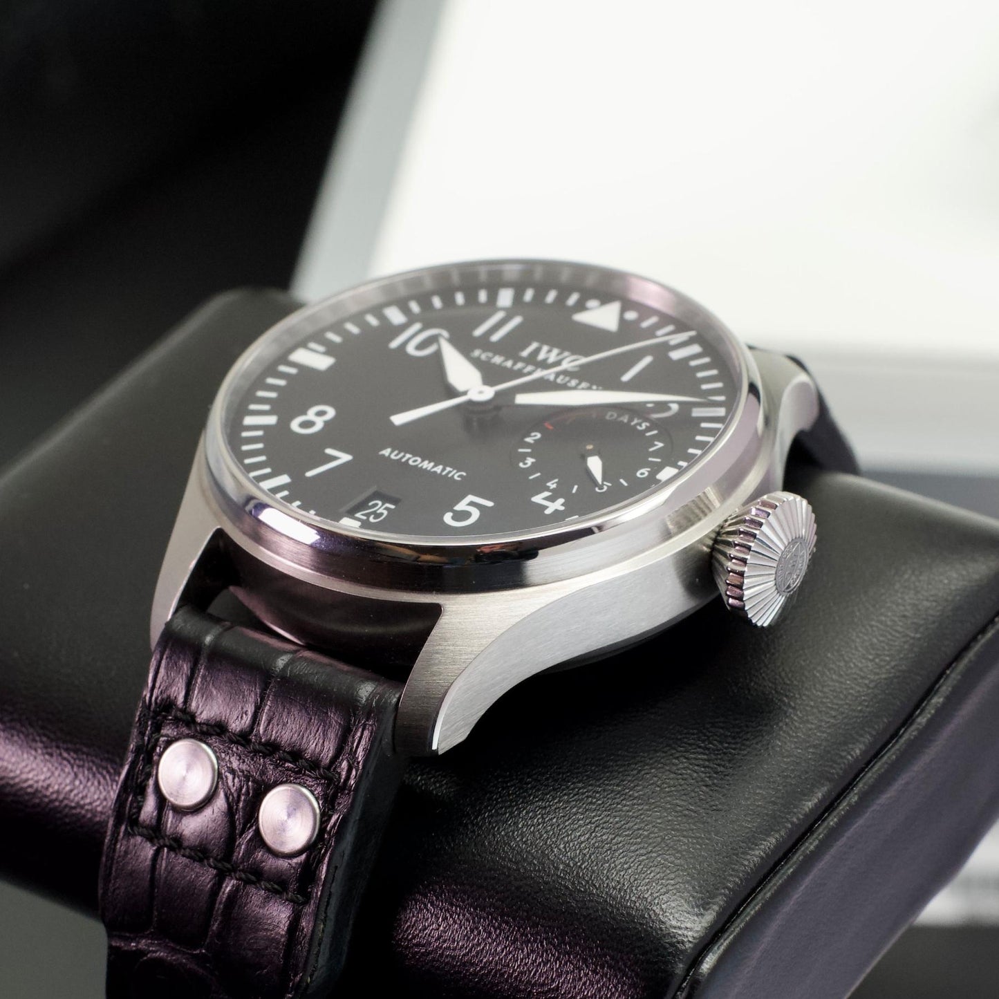 IWC Big Pilot 7-Day Power Reserve 46mm IW500401 Stainless Steel Box Papers
