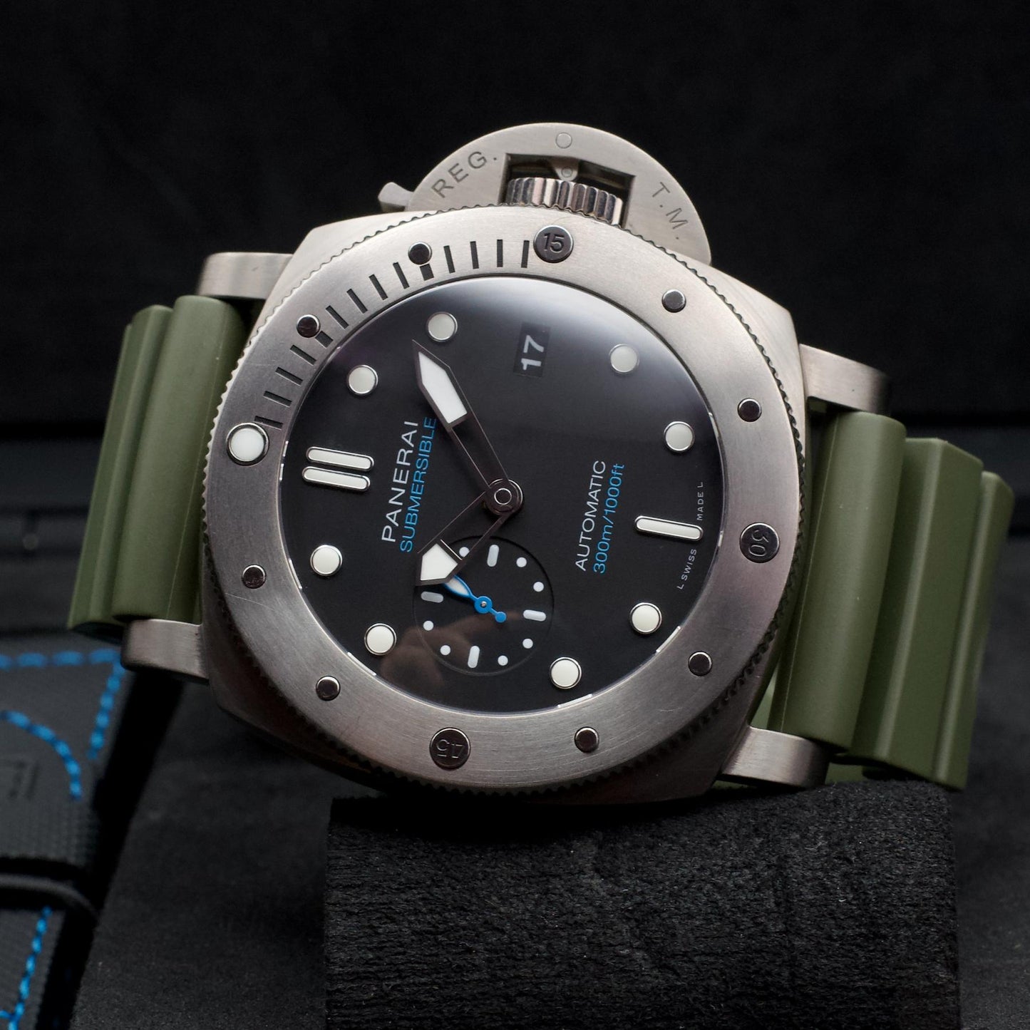 Panerai Luminor Submersible 1950 PAM01305 47mm Titanium Box Papers 2022