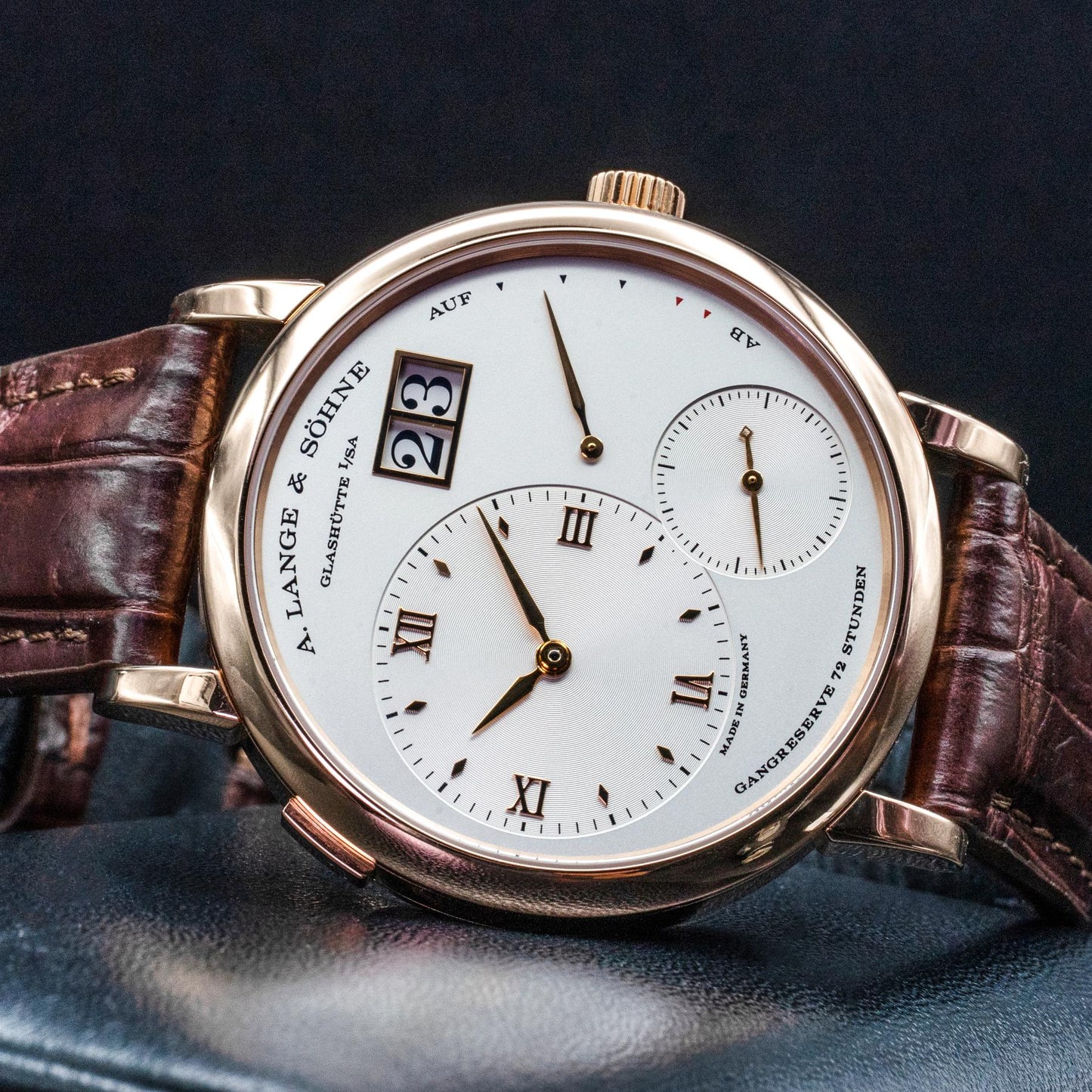 A. Lange & Sohne Grand Lange 1 117.032 Rose Gold