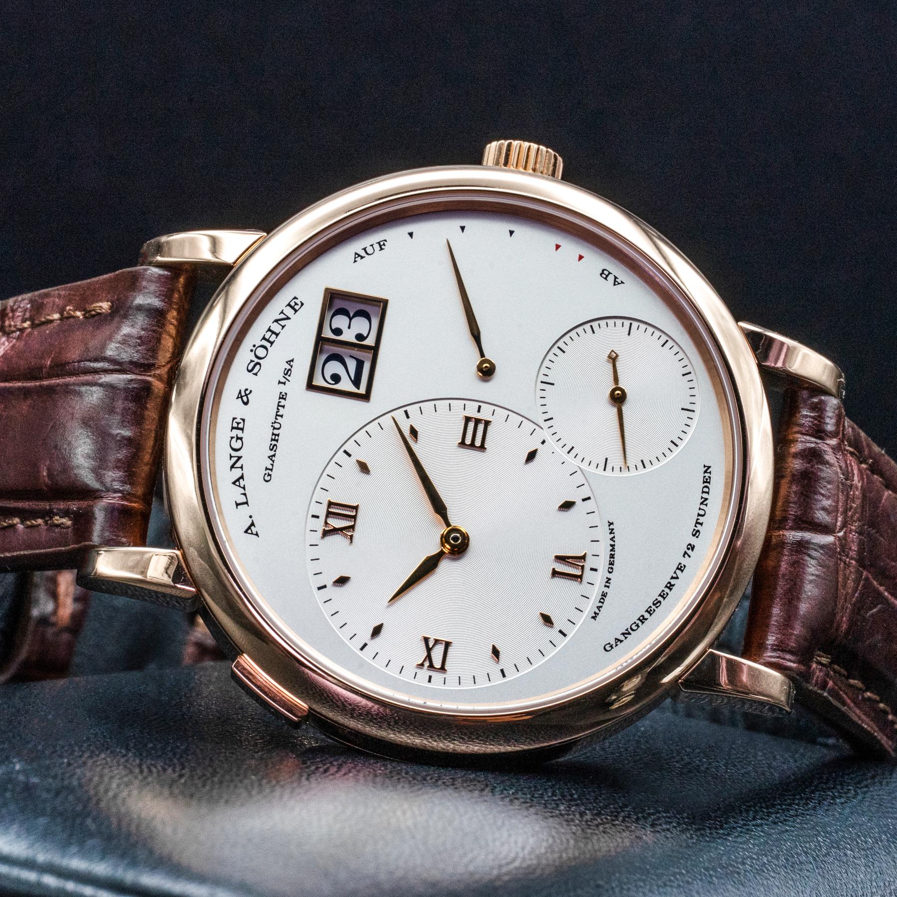 A. Lange & Sohne Grand Lange 1 117.032 Rose Gold