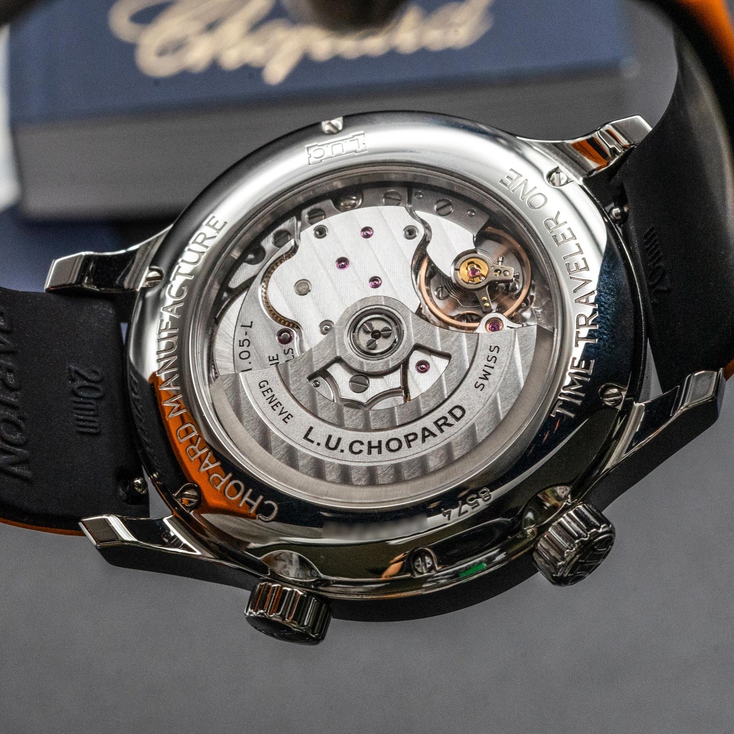 Chopard L.U.C. Time Traveler One 168574-3001 42mm World Time Box Papers 2025