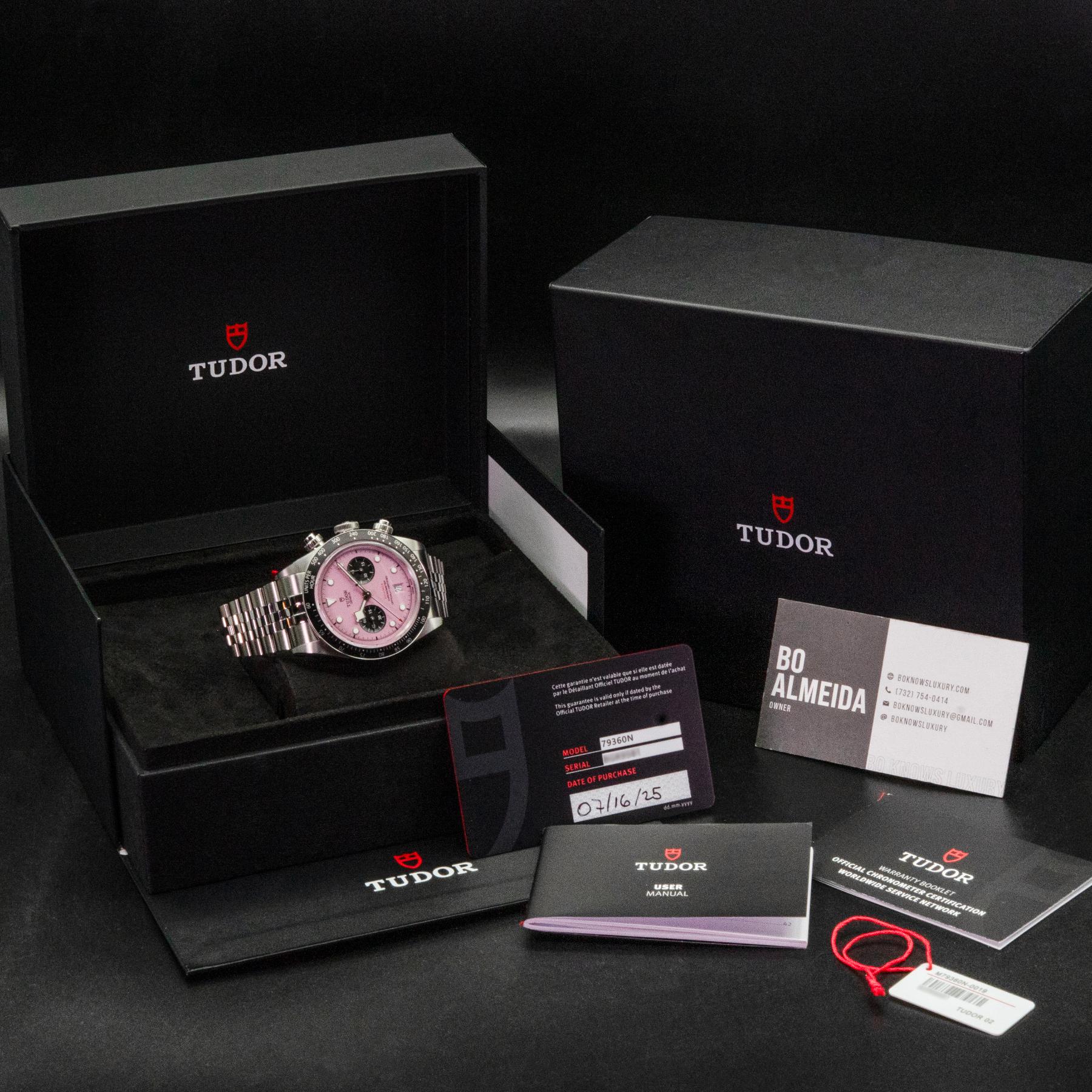 Tudor Black Bay Chrono Pink M79360N-0019 41mm