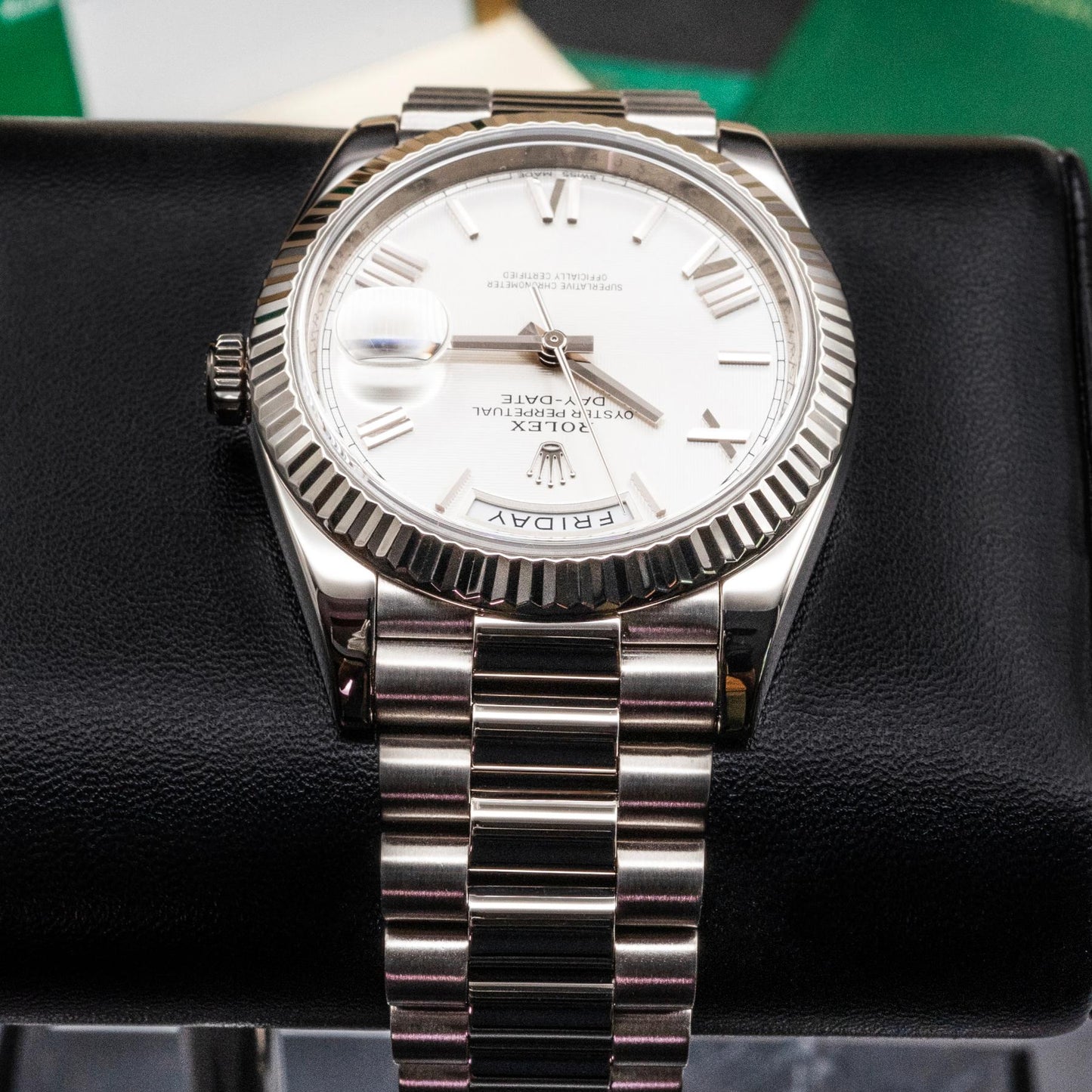 Rolex Day-Date 40 228239 40mm White Gold