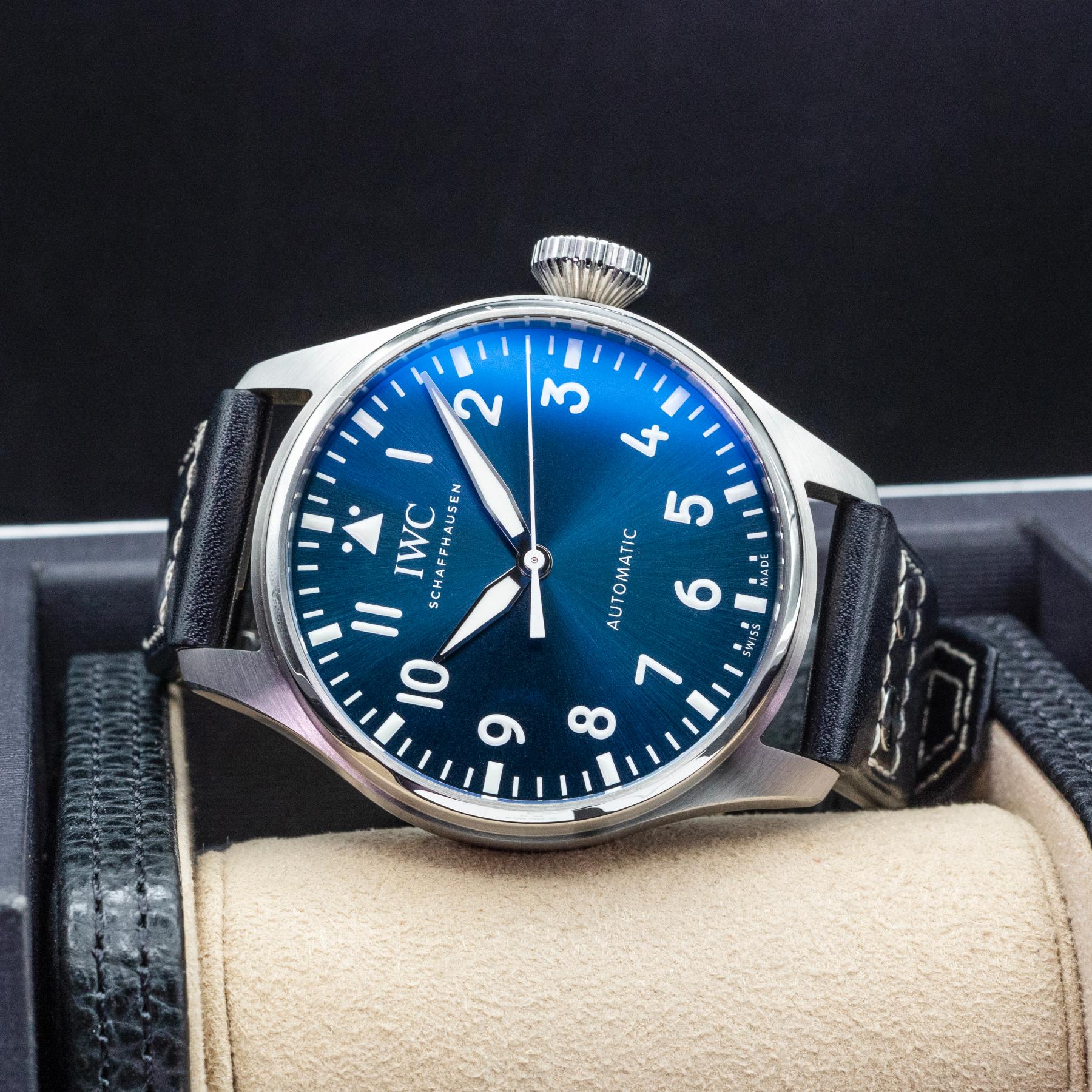 IWC Big Pilot's Watch 43 IW329303 Blue Dial 43mm Steel 2021 Box Papers