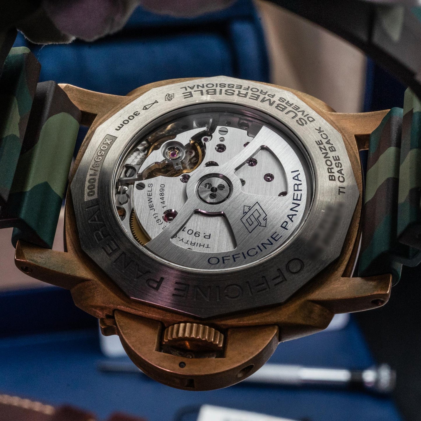 Panerai Submersible Bronzo PAM00968 47mm Bronze Brown Dial Box Papers 2023