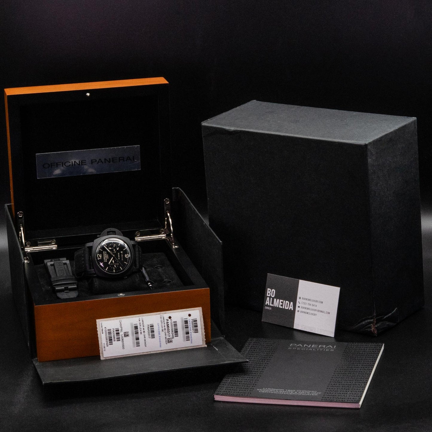 Panerai Luminor 1950 PAM00317 Chrono GMT Ceramica 44mm