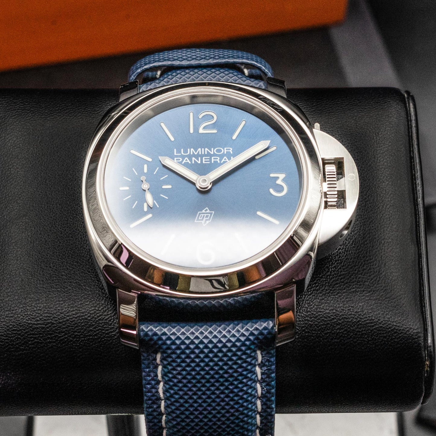 Panerai Luminor Blu Mare PAM01085 44mm Steel Blue Dial Box Papers 2021