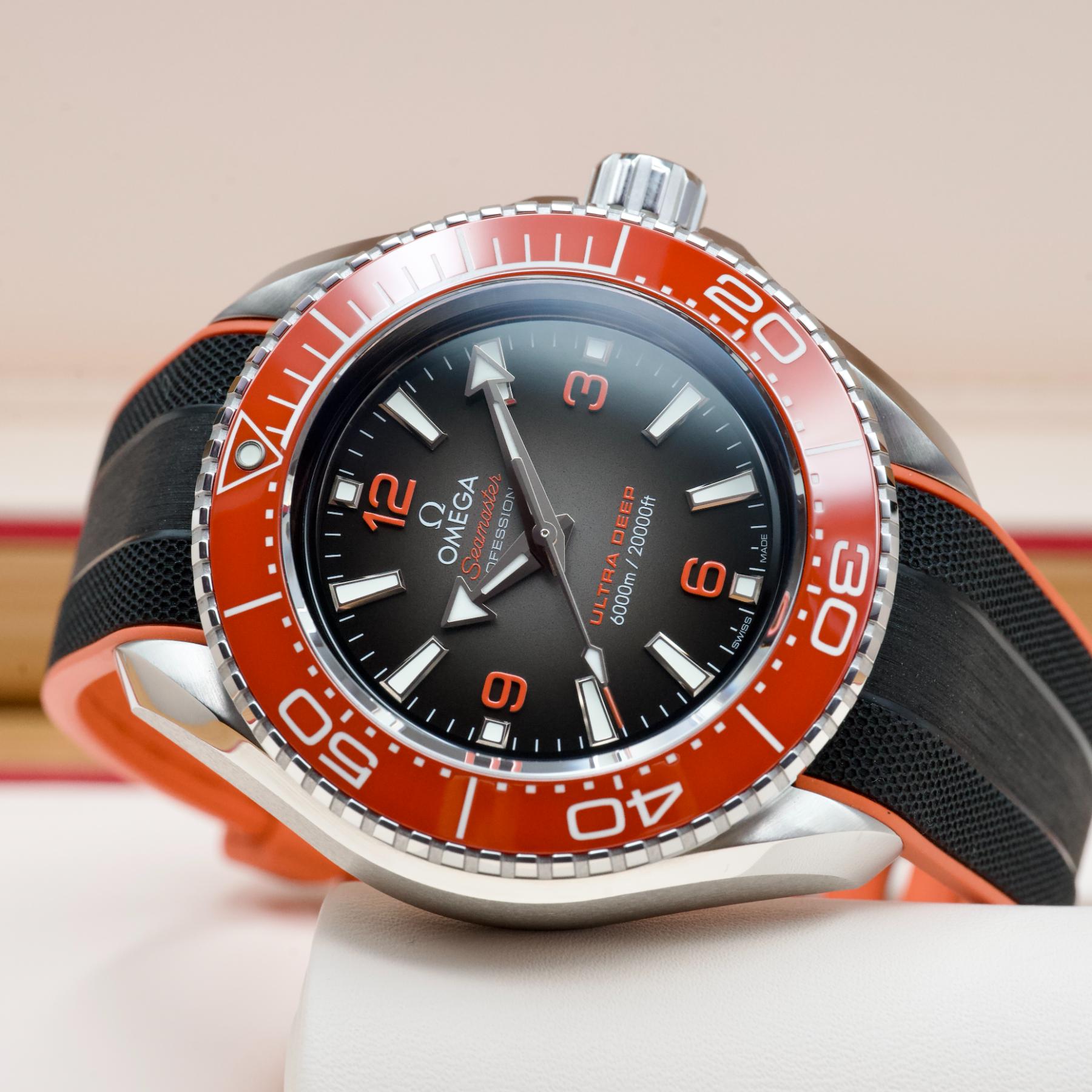 Omega Ultra Deep 6000M 45.5mm O-MEGASTEEL Grey Dial 215.32.46.21.06.001