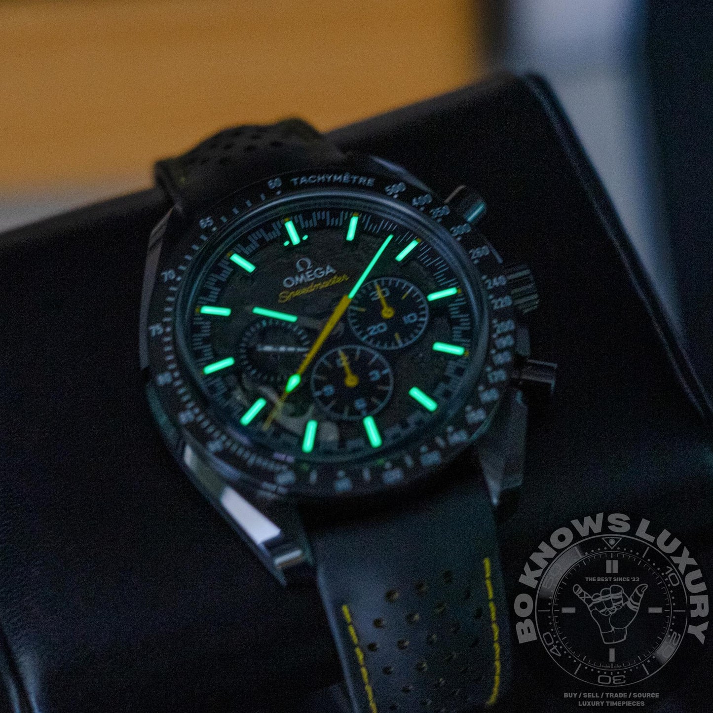 Omega Speedmaster Dark Side of Moon Apollo 8 44mm Ceramic Box Papers 2024