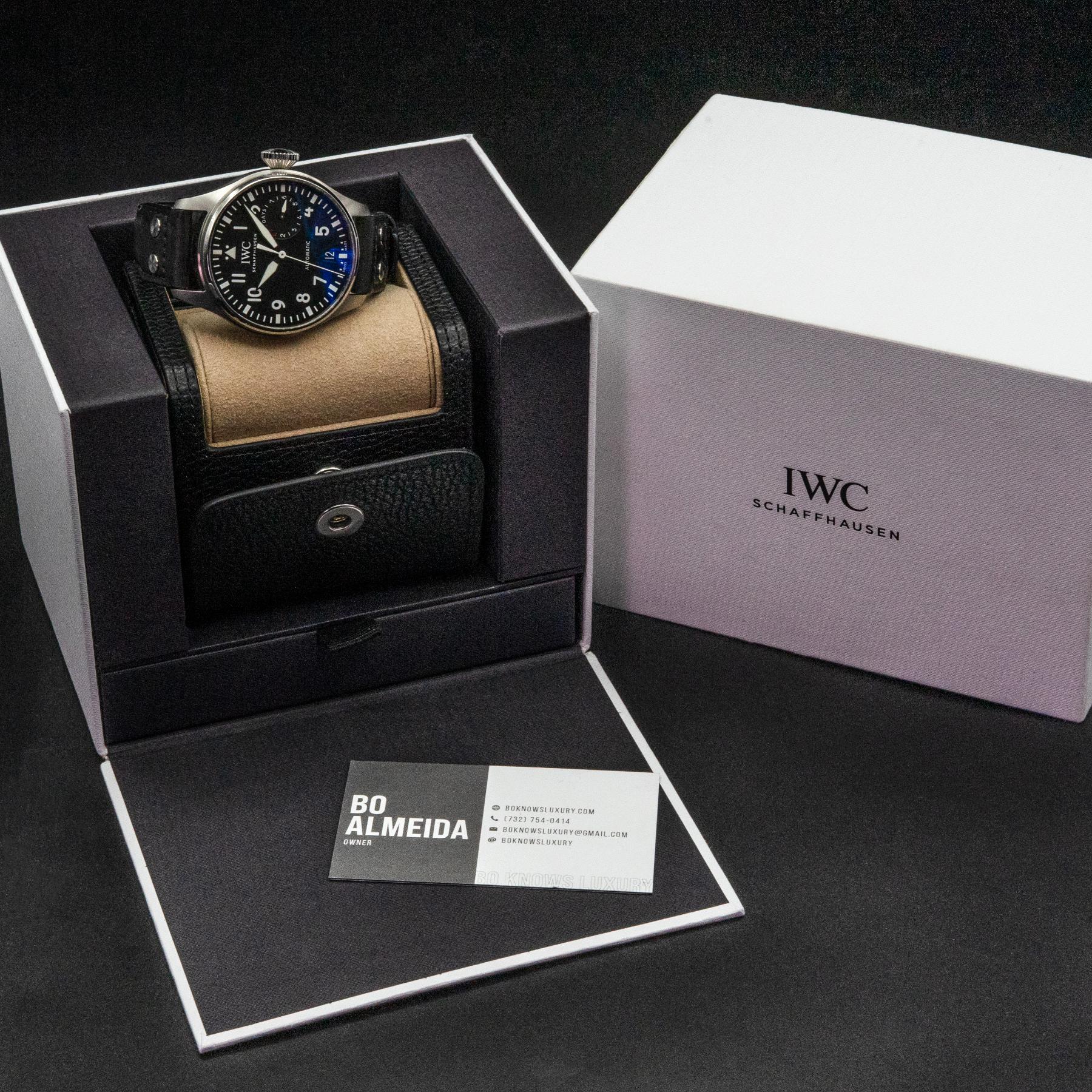 IWC Big Pilot's Watch IW501001 46mm Black Dial