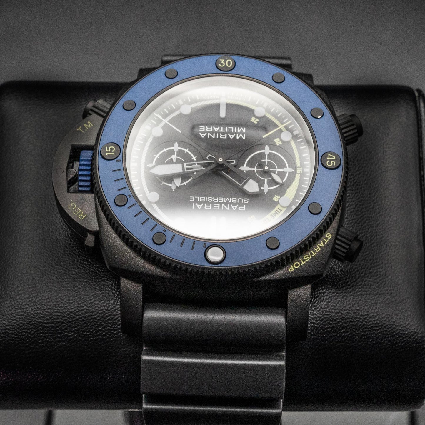 Panerai Submersible Forze Speciali PAM02239 47mm Titanium Black Dial Box Papers