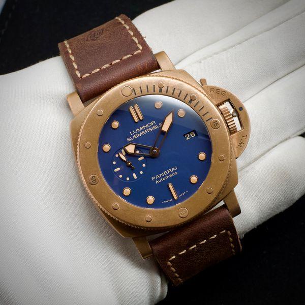 Panerai Luminor Submersible Bronzo Limited Edition of 1000 Blue Dial 47 PAM00671