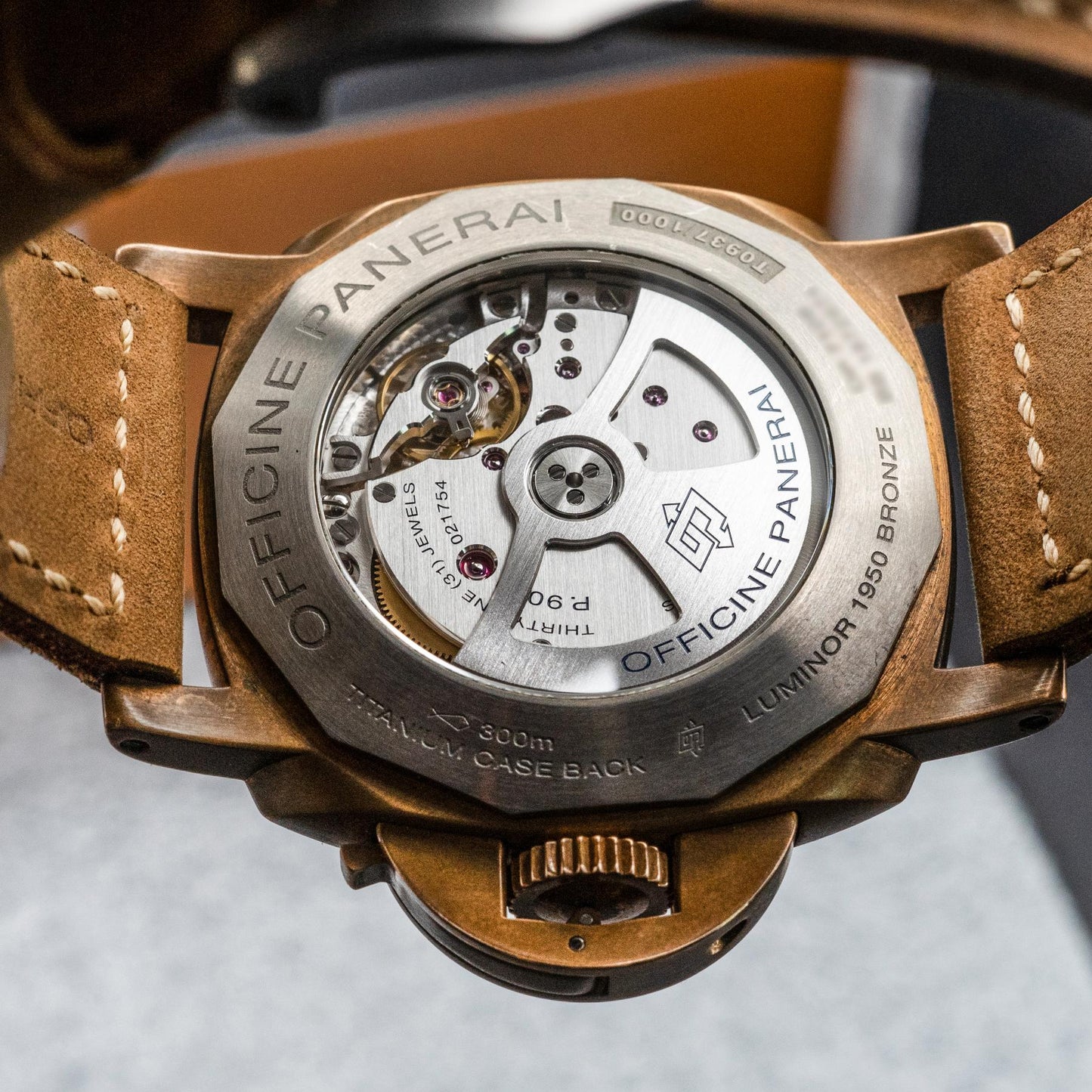 Panerai Submersible Bronzo PAM00671 47mm Blue Dial Box Papers 2018