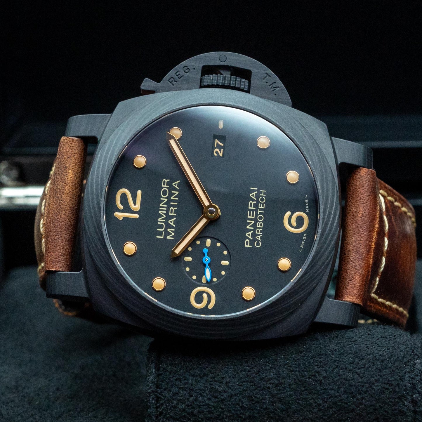 Panerai Luminor Marina 1950 Carbotech PAM00661 44mm Full Set Box Papers