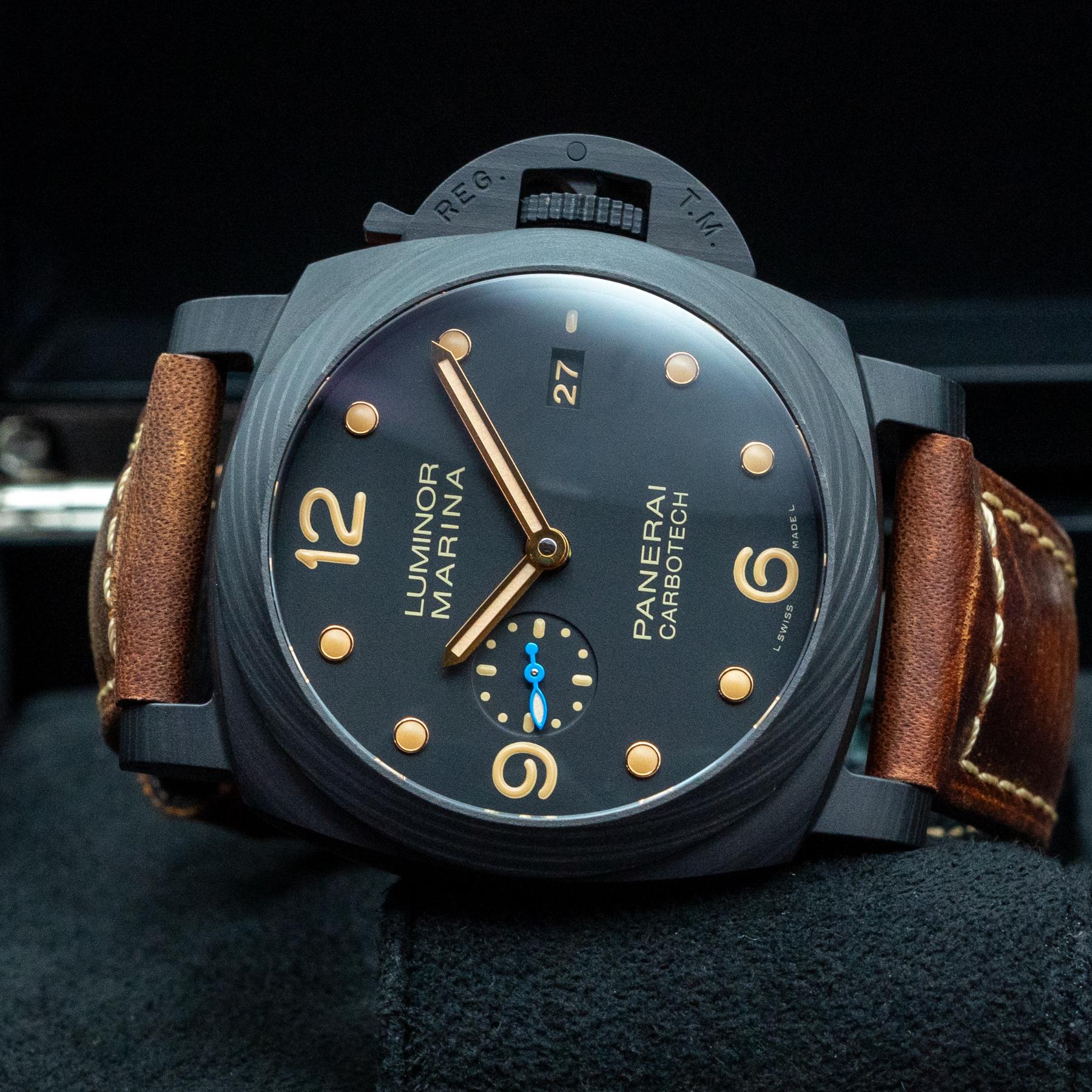 Panerai Luminor Marina 1950 Carbotech PAM00661 44mm Full Set Box Papers