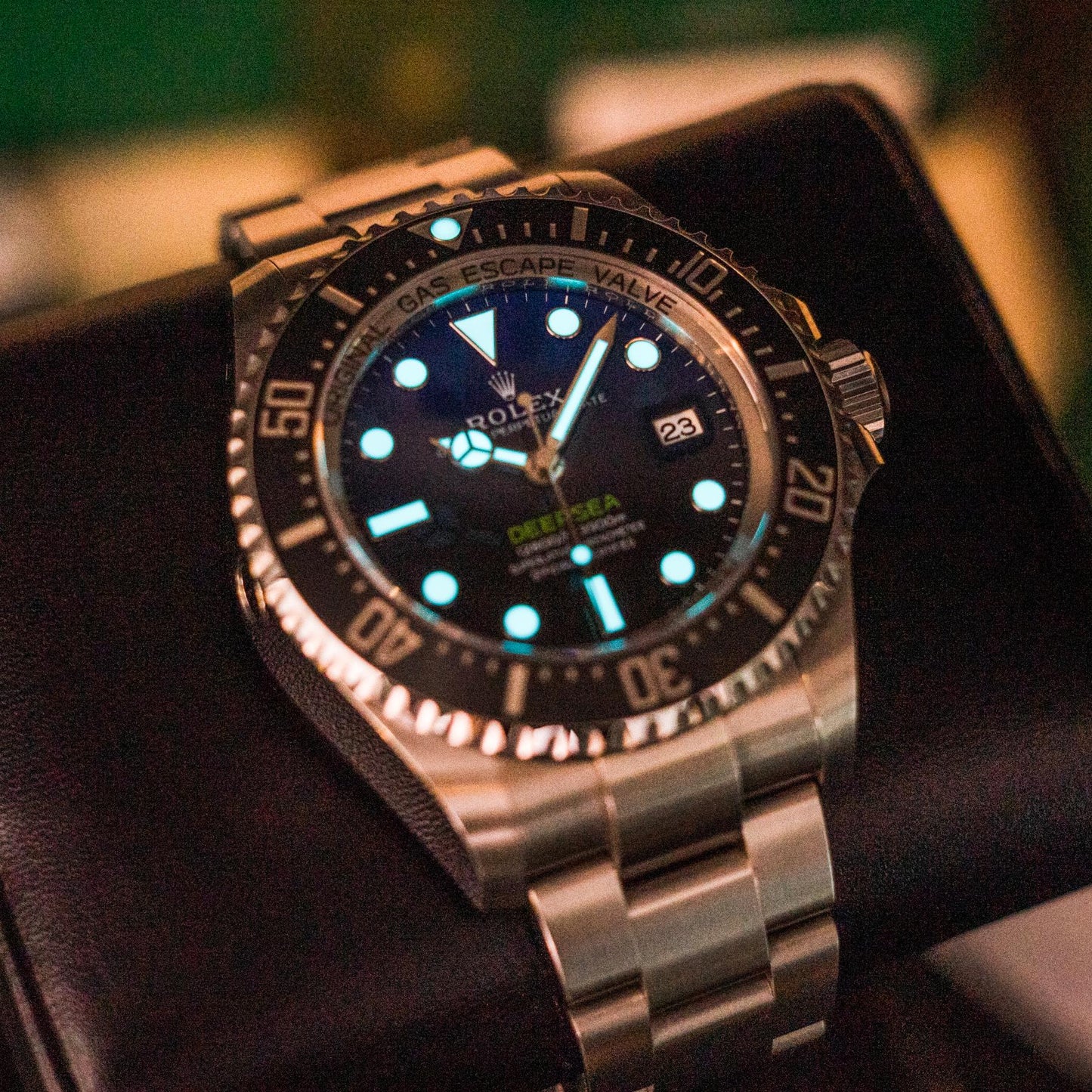 Rolex Deepsea 136660 D-Blue James Cameron Lumes