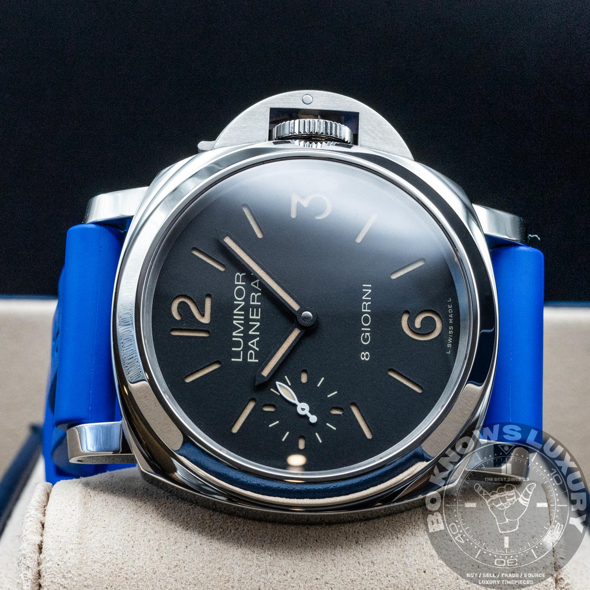 Panerai Luminor 8 Giorni PAM00915 44mm Steel Black Dial 8 Days Box Papers 2026