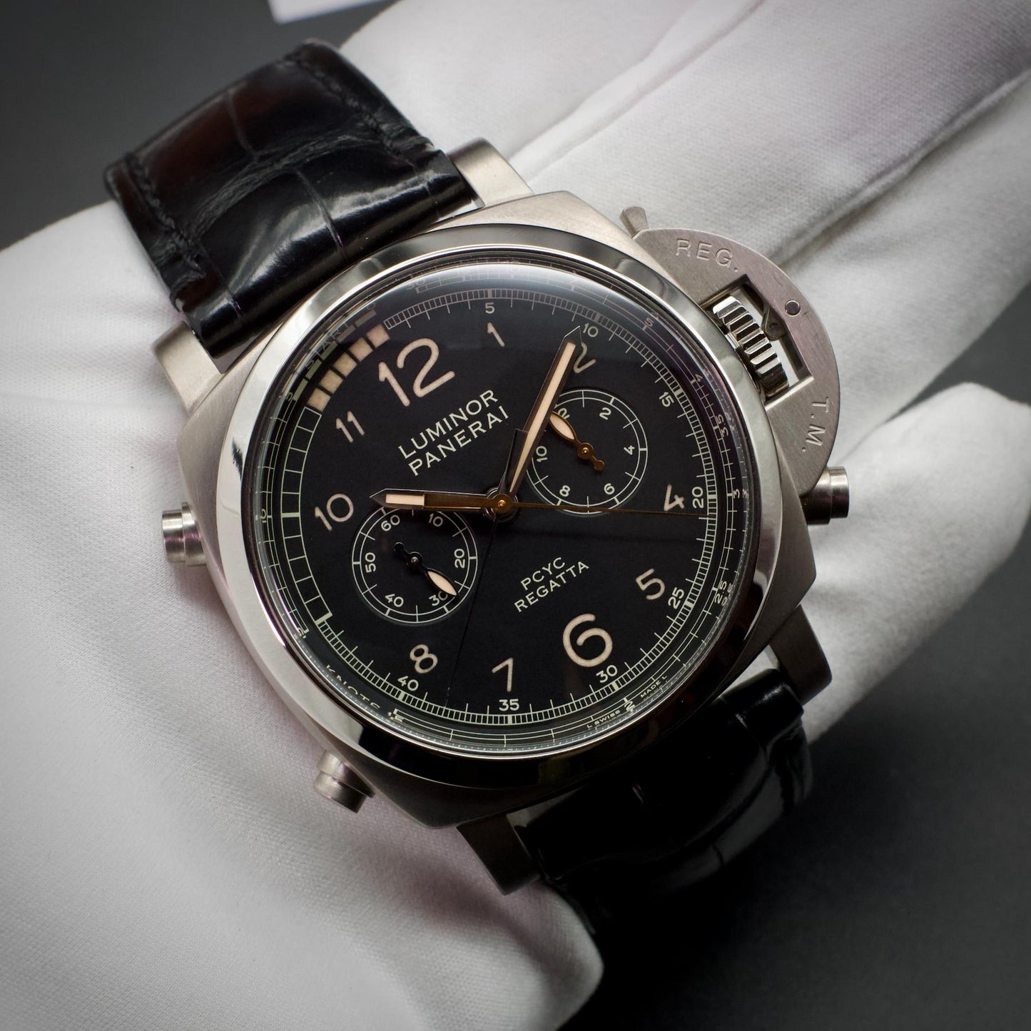 Panerai PAM00652 Luminor 1950 Regatta Chrono Flyback 47mm Titanium 2017