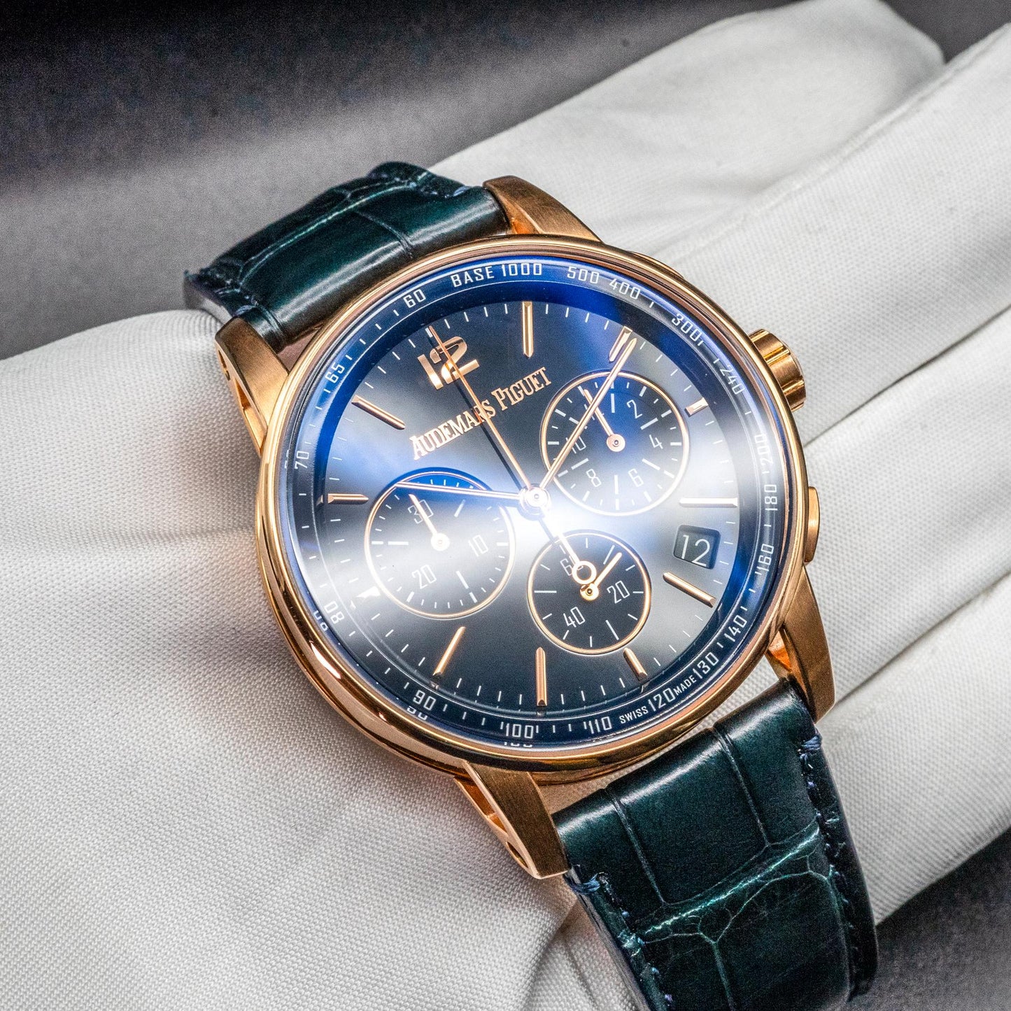 Audemars Piguet Code 11.59 26393OR Chronograph 41mm Rose Gold Blue Dial 2020