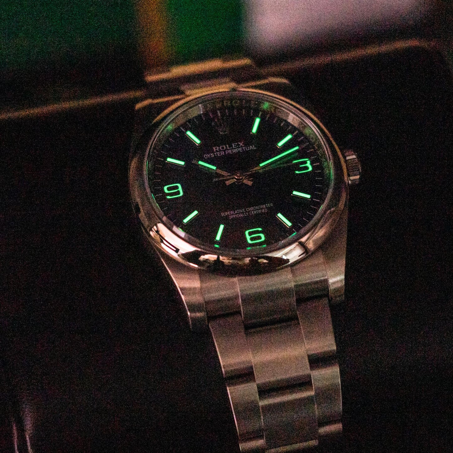 Rolex Oyster Perpetual 36 116000 Blue Dia Lumes