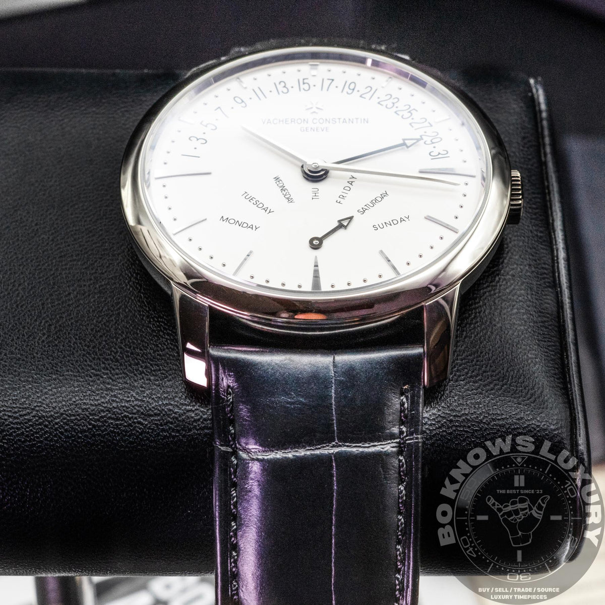 Vacheron Constantin Patrimony Retrograde 4000U/000G-B112 42.5mm White Gold Box Papers