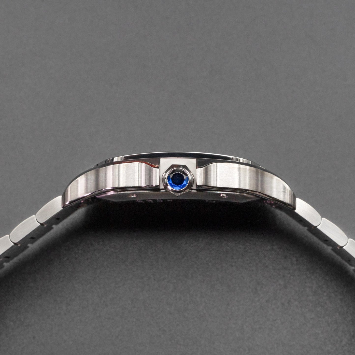 Cartier Santos WSSA0009 Large Steel Silver Dial 39.8mm Box Papers 2018